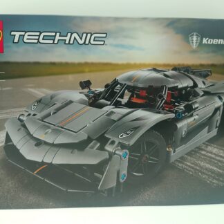 LEGO Technic 42173 Koenigsegg Jesko Absolut Supersportwagen Grau