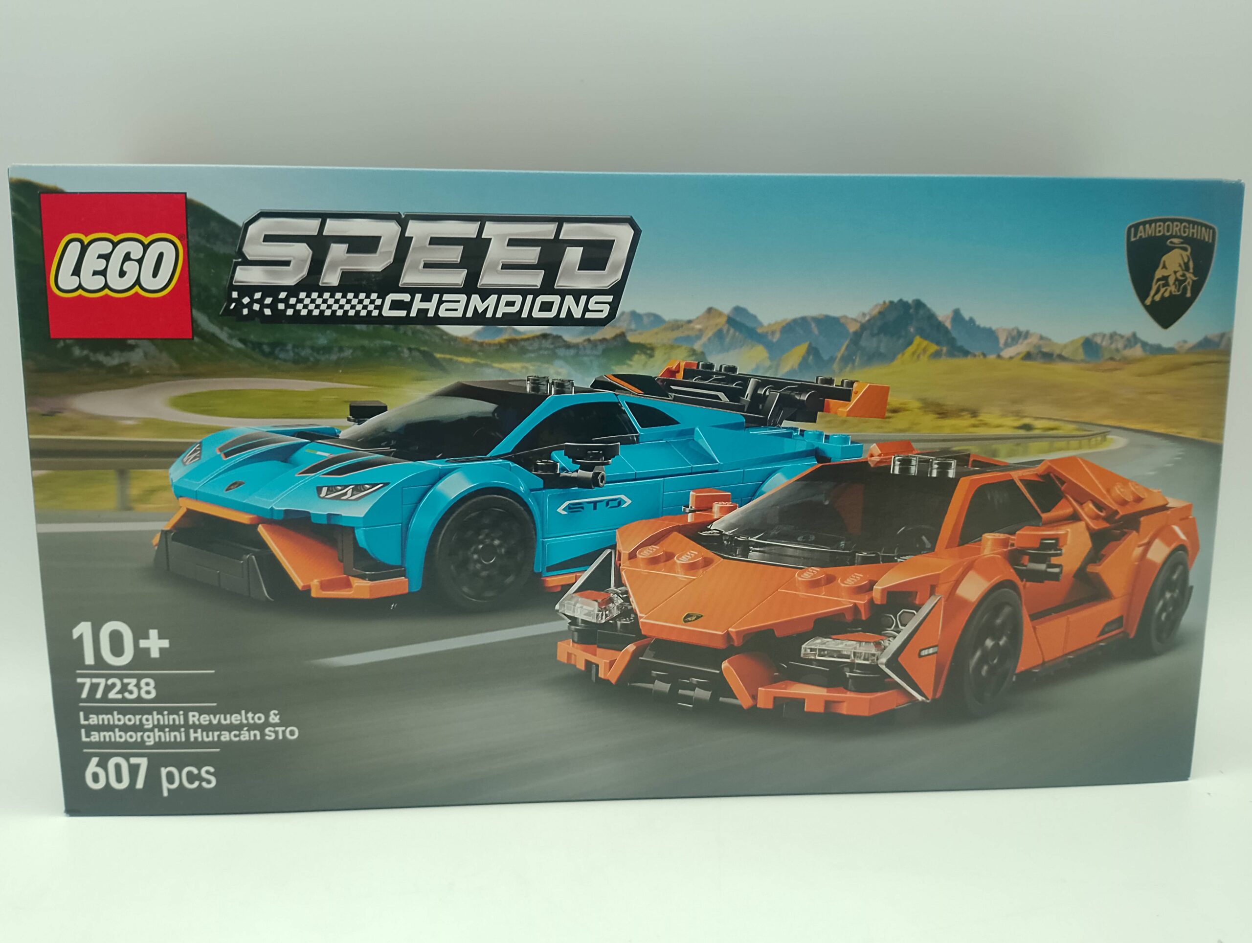 LEGO Speed Champions 77238 Lamborghini Revuelto und Huracán STO