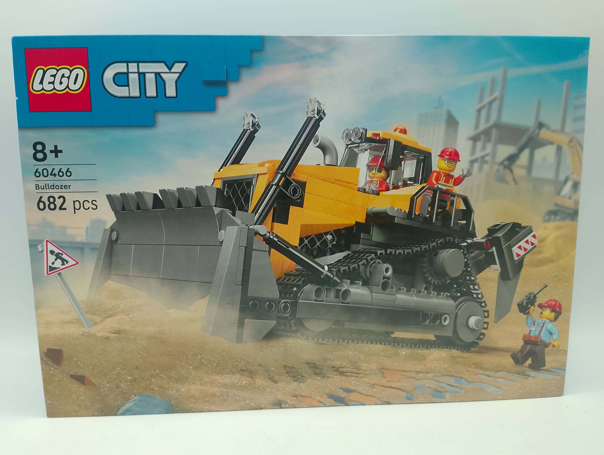 LEGO City 60466 Gelber Bulldozer