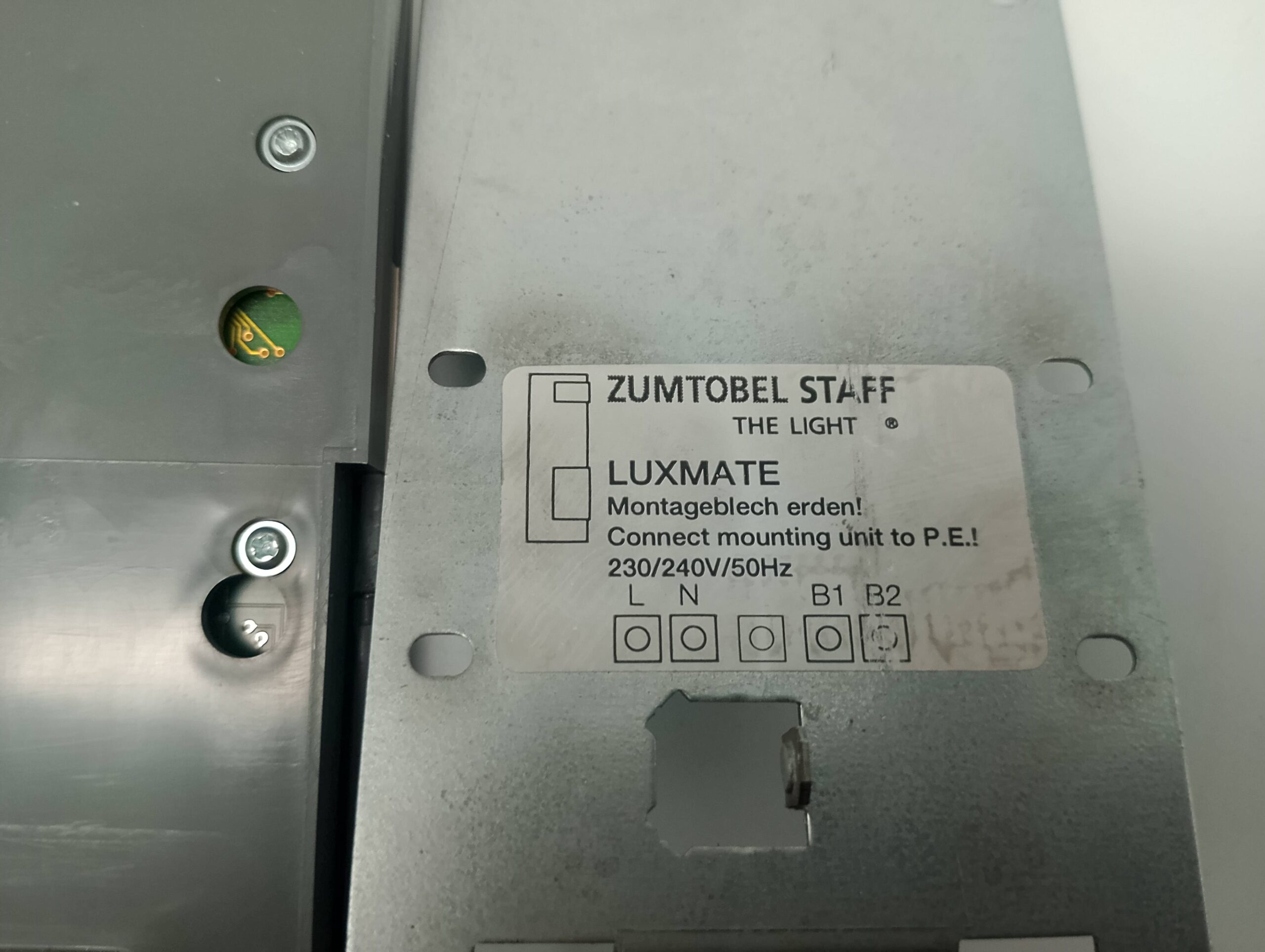 Zumtobel Staff The Light LM-CG Comfortgerät grau, 20735829, 230/240V V/50Hz, V1.03 AE U10 13, Nr. 00066901 – Bild 5