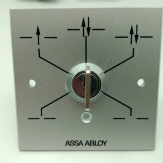 Assa Abloy Schiebetür Schalter mit Schlüssel, Programmschalter, Bedieneinheit