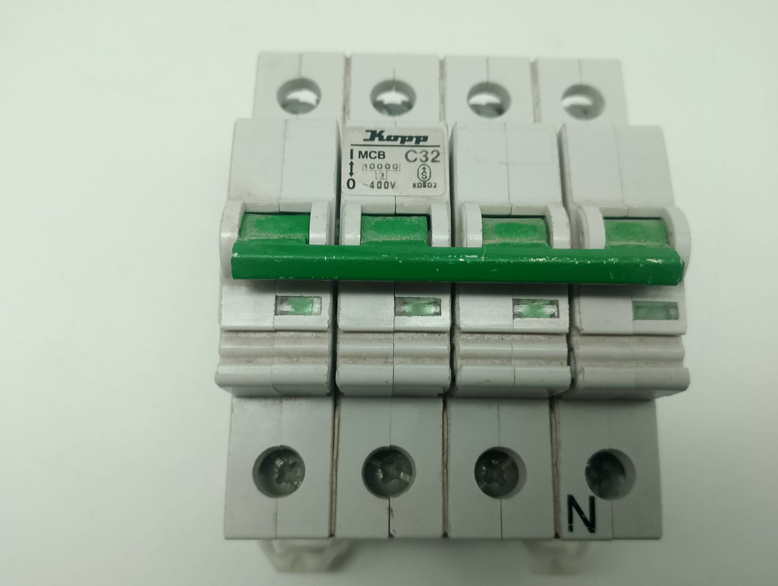 Kopp MCB C32 3/N Sicherungsautomat ~400V 10kA