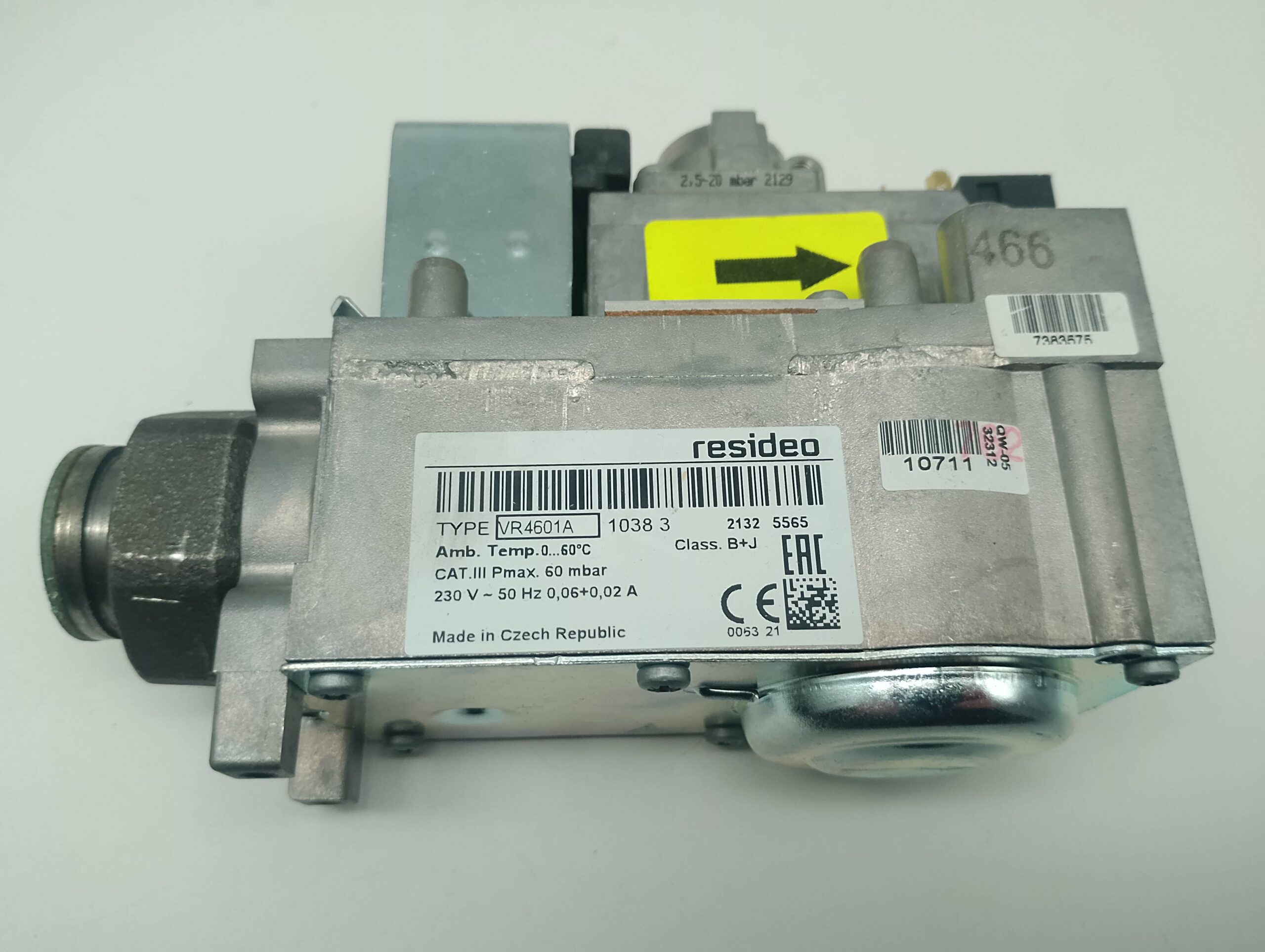 Resideo VR4601A 1038 3 230V ~50Hz 0,06+0,02A Gasarmatur