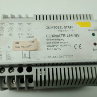 Zumtobel Staff The Light Luxmate LM-BV BB U08 Busversorgung Bus power supply 230/240V ~50/60Hz Tu:…50° Art.Nr.: 20975247