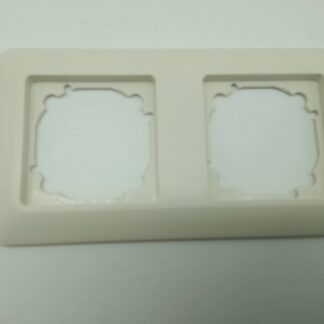 Legrand Diplomat 85052 2fach Rahmen cremeweiß