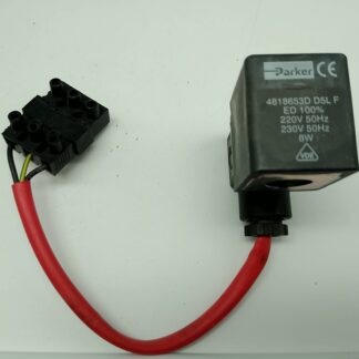 Parker 4818653D D5L F ED 100% 220V 50Hz/230V 50Hz 8W Magnetventil Ersatzteil