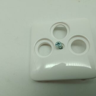 Legrand 7762 82 Creo ultraweiß Antennendose 3 Loch