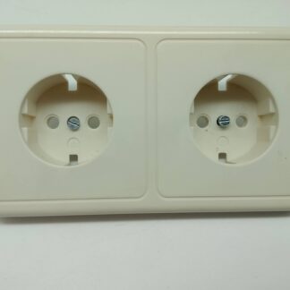 Legrand Diplomat 85443/50239 2fach Steckdoseneinsatz/ Zentralstück cremeweiß