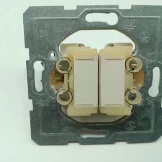 Berker Serienschalter Doppelschalter 21210