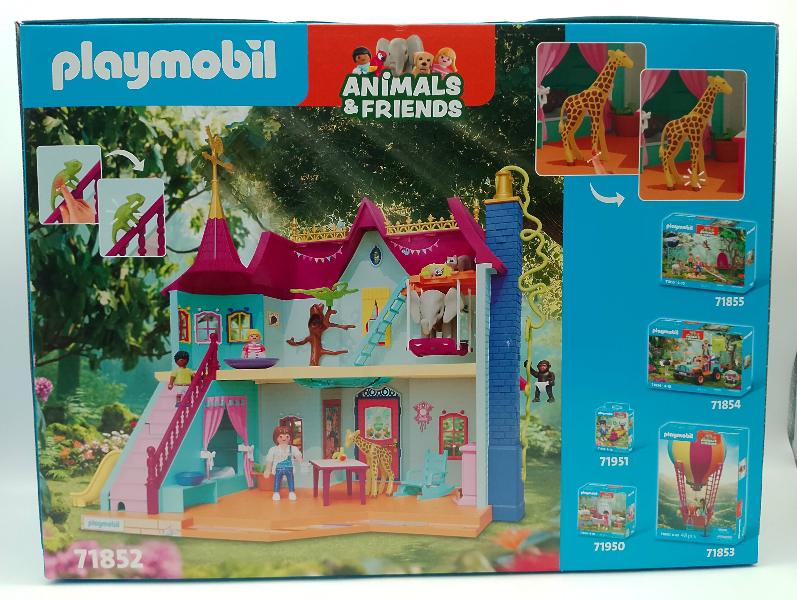 Playmobil 71852 Kunterbunte Tiervilla – Bild 2