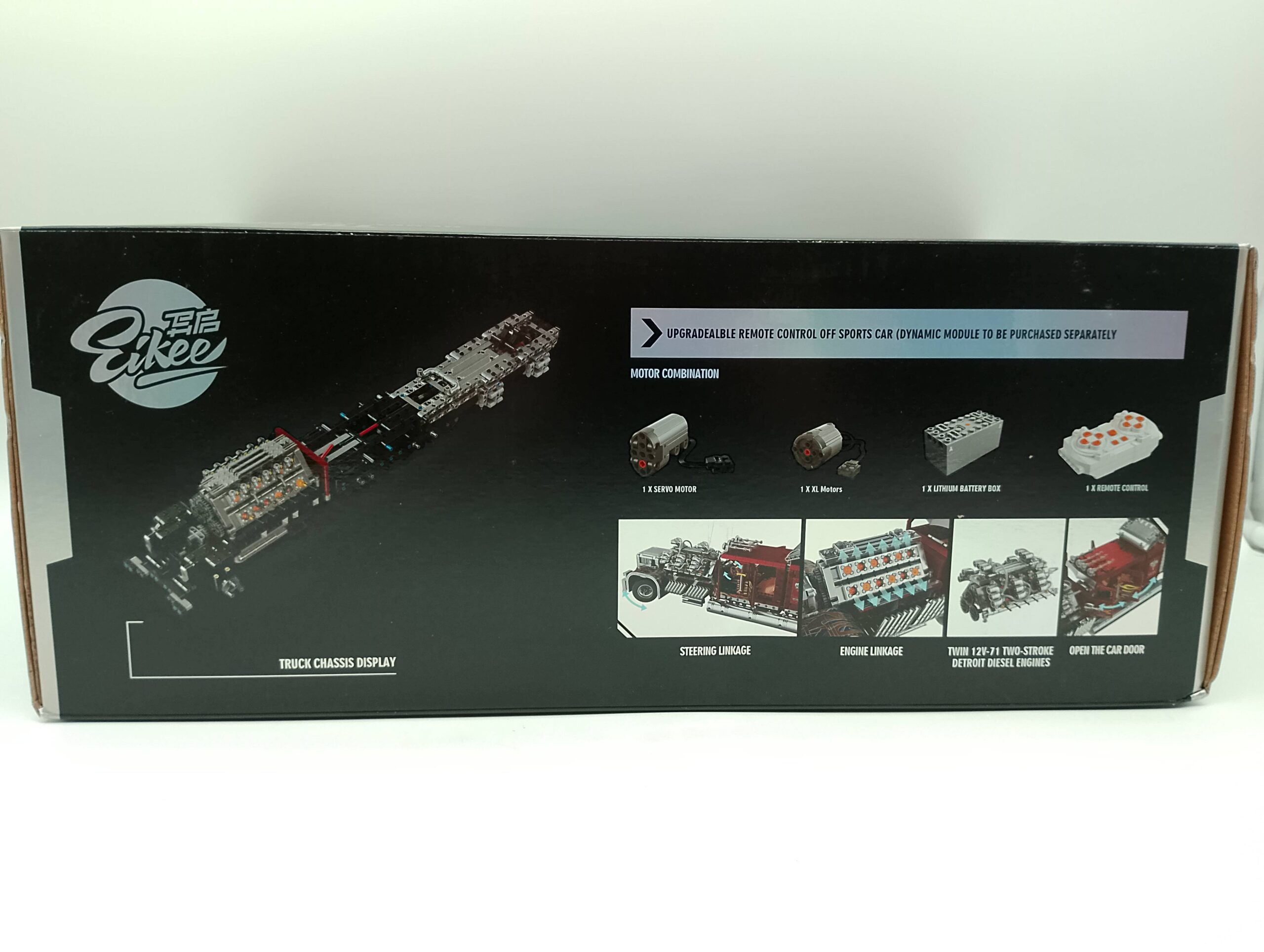 Eikee Y18066 Thor Schwerlastwagen 3485 Klemmbausteine, dynamische Version – Bild 4