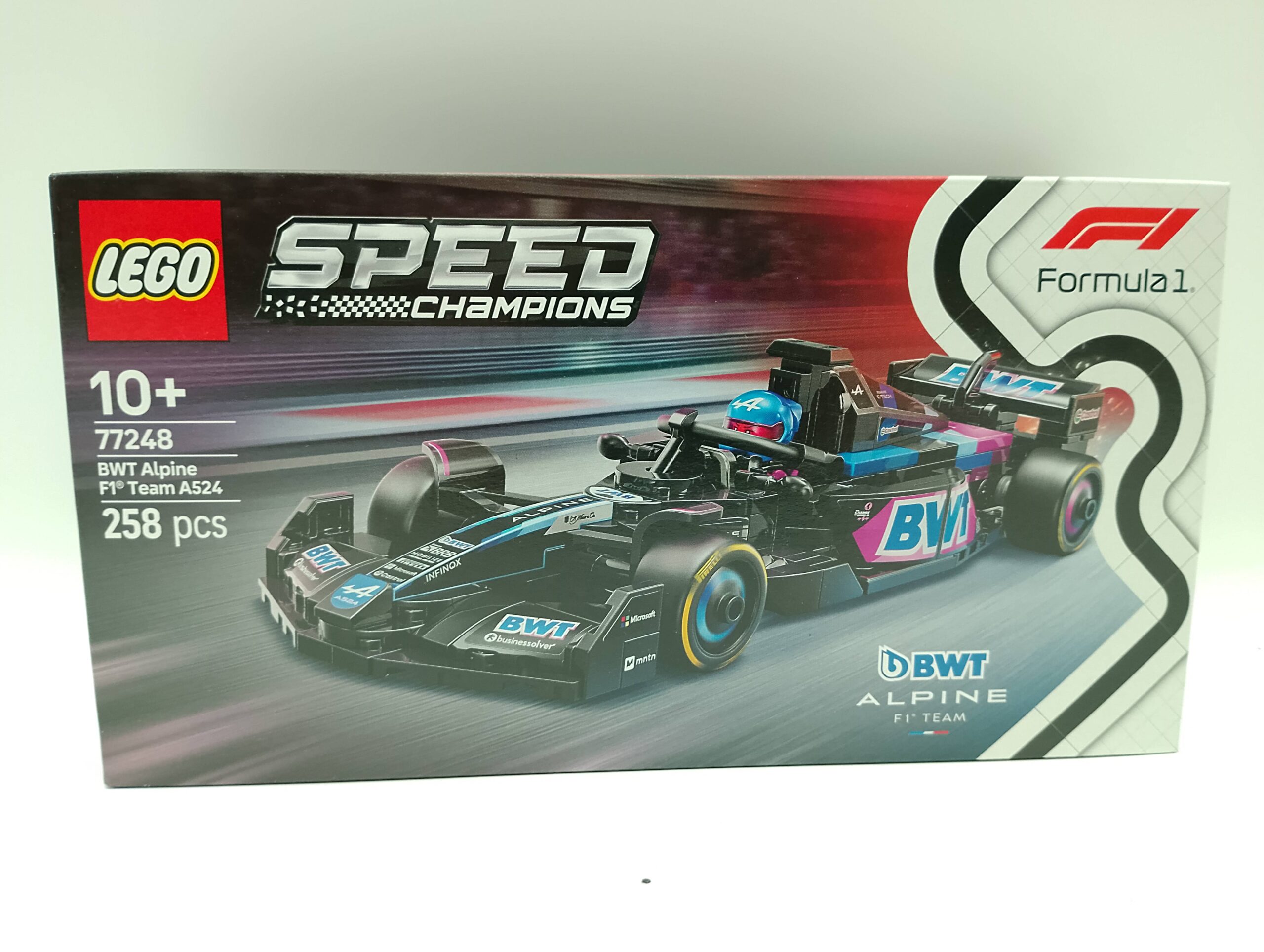 LEGO Speed Champions 77248 BWT Alpine F1 Team A524 Rennauto
