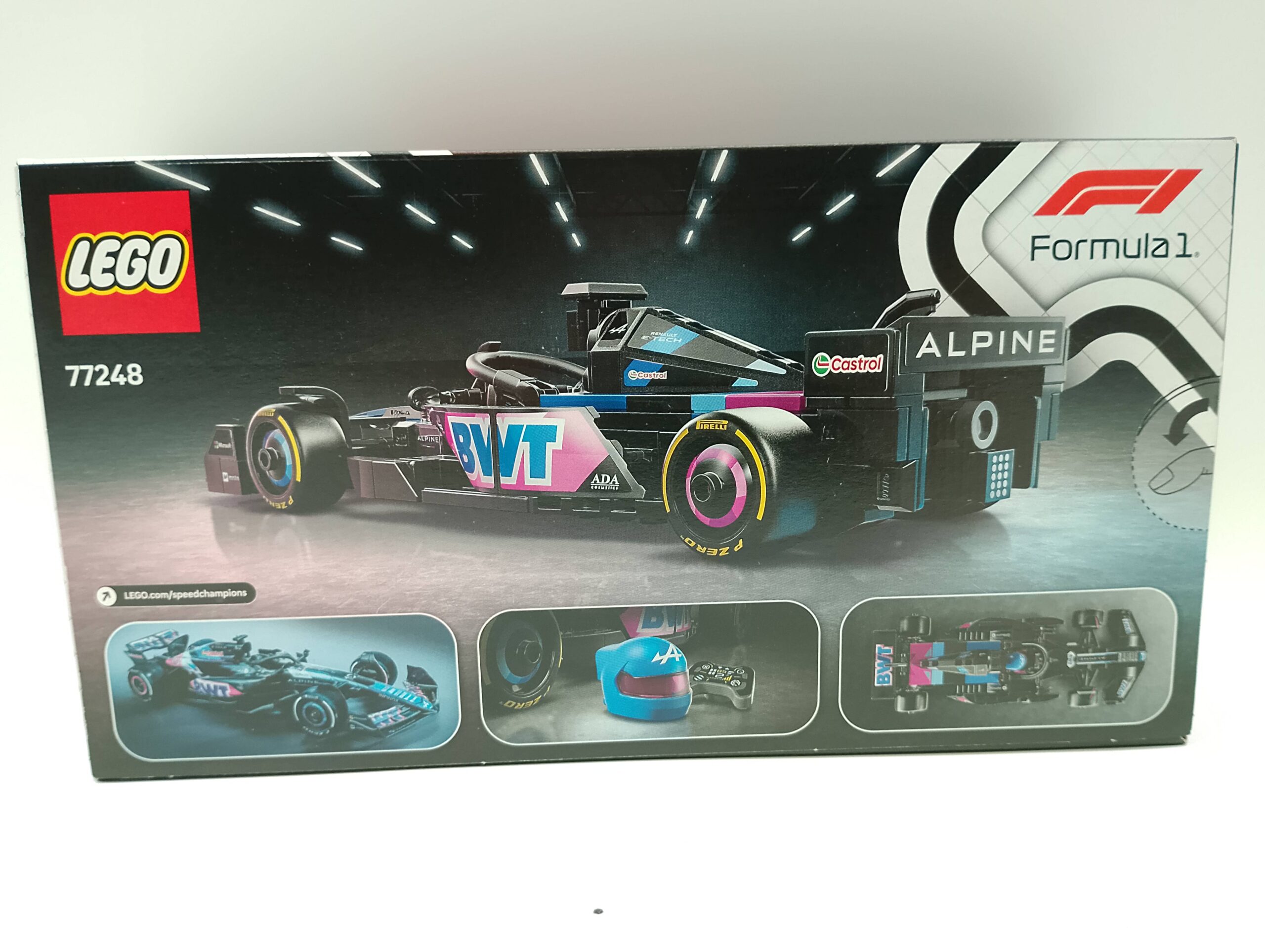 LEGO Speed Champions 77248 BWT Alpine F1 Team A524 Rennauto – Bild 2