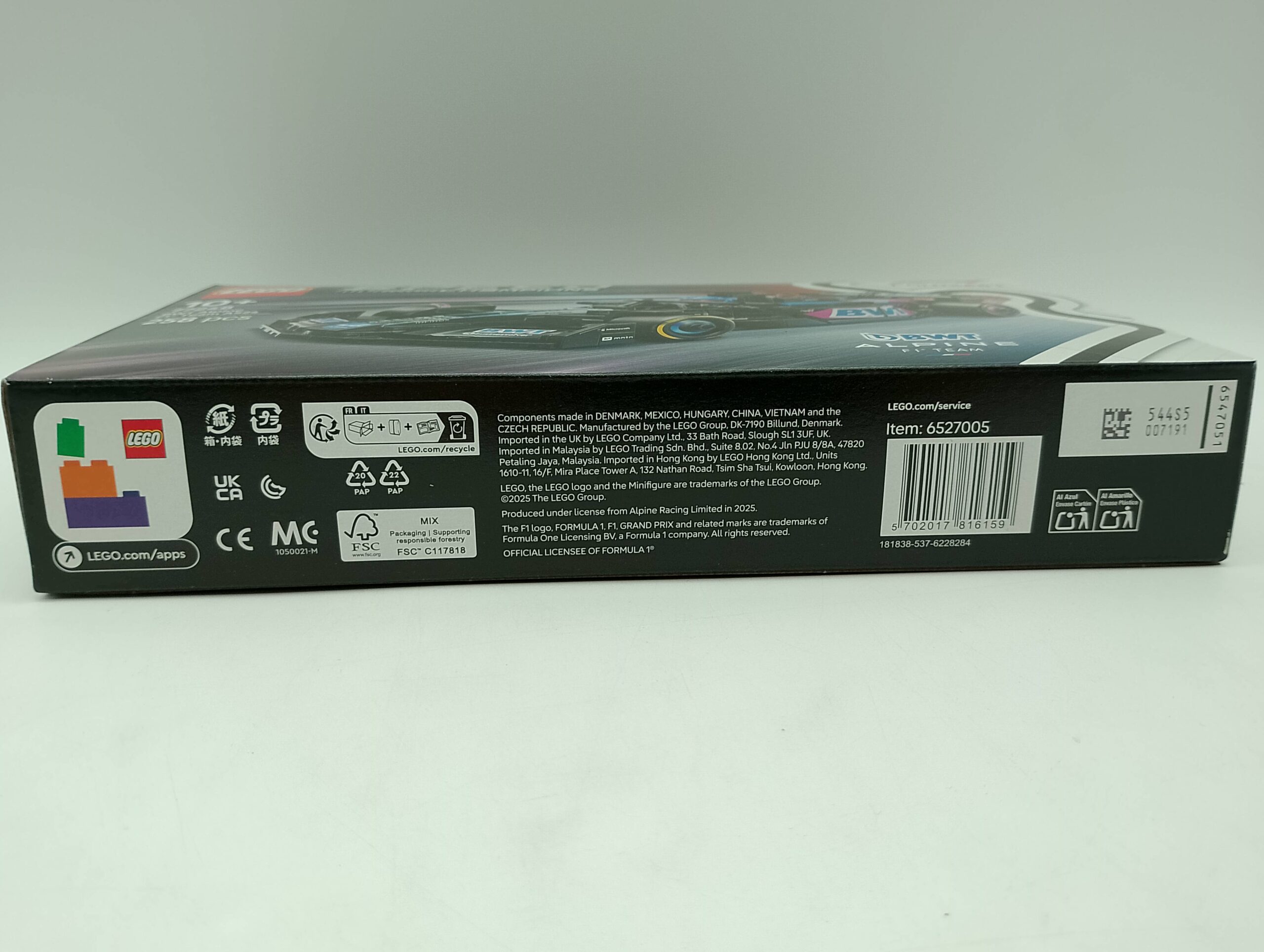 LEGO Speed Champions 77248 BWT Alpine F1 Team A524 Rennauto – Bild 3