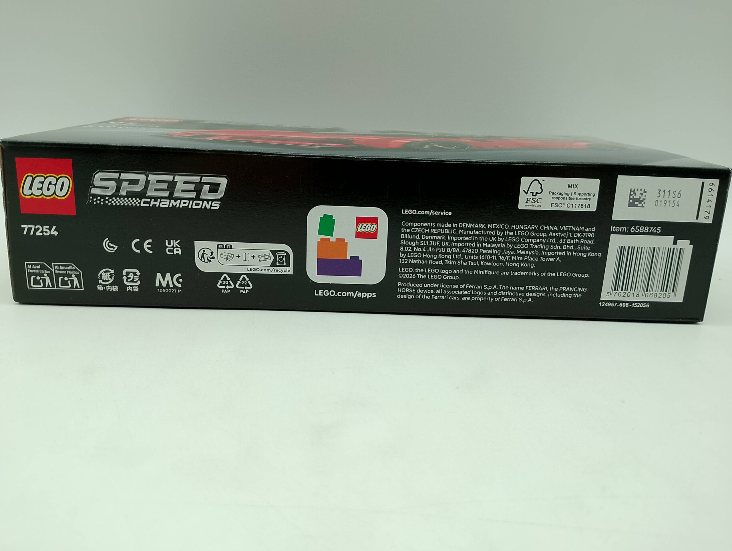 LEGO Speed Champions 77254 Ferrari SF90 XX Stradale Sportwagen – Bild 3