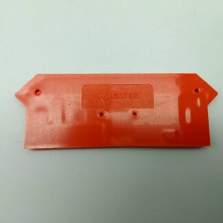 Wago 280 Abdeckplatte orange