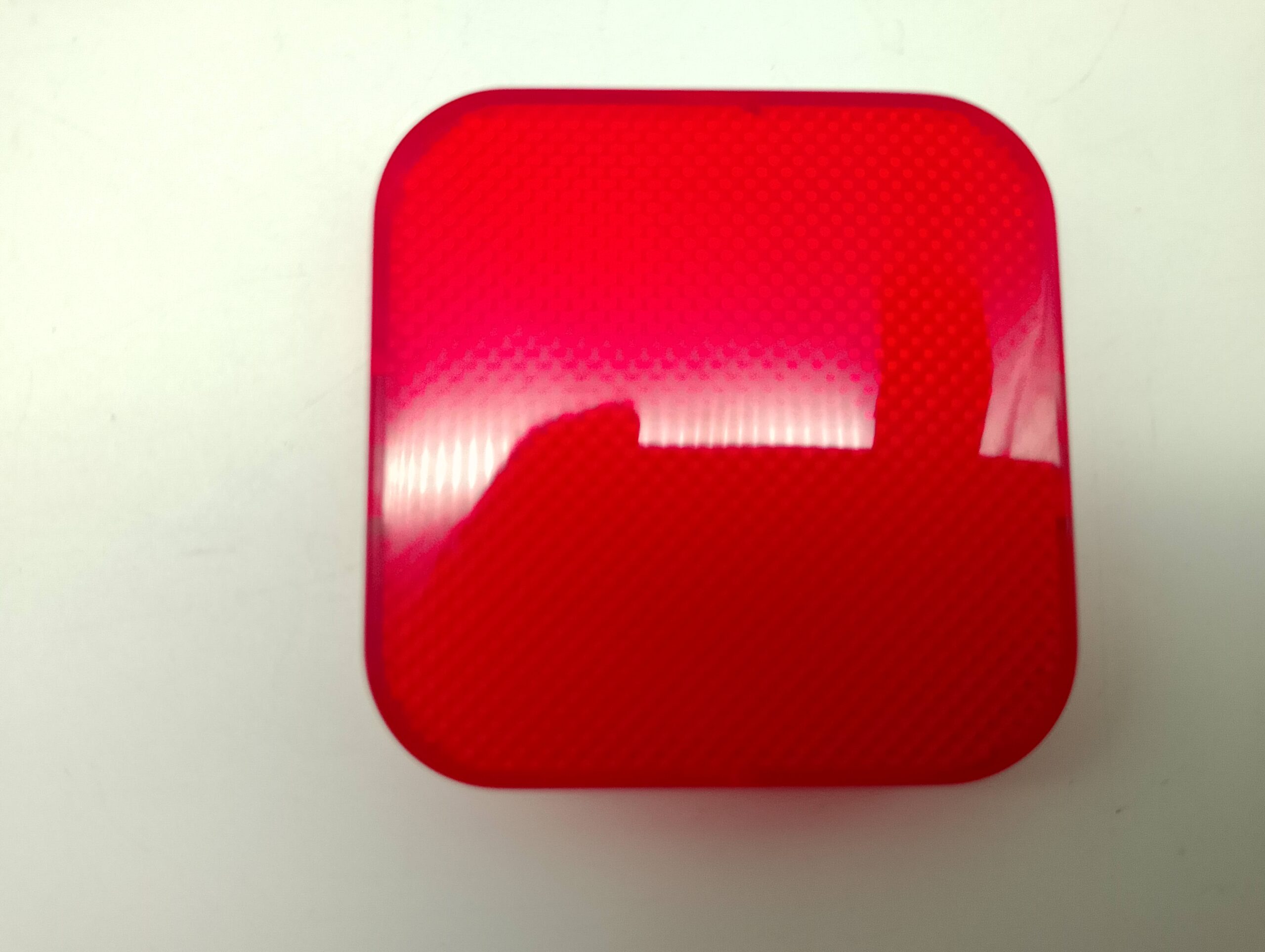 Busch und Jäger Abdeckung Lichtsignal rot