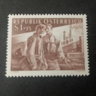 Österreich 1955, Heimkehrer postfrisch ANK Nr. 1028