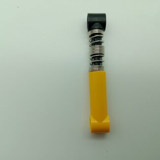 Klemmbaustein Stoßdämpfer gelb