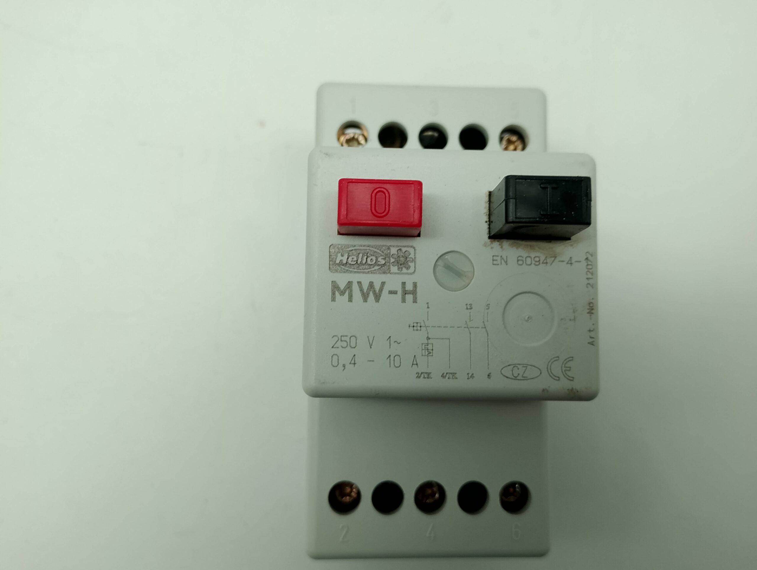 Helios MW-H Motorschutzschalter 0,4-10A 250V 1~ Art- Nr.212072