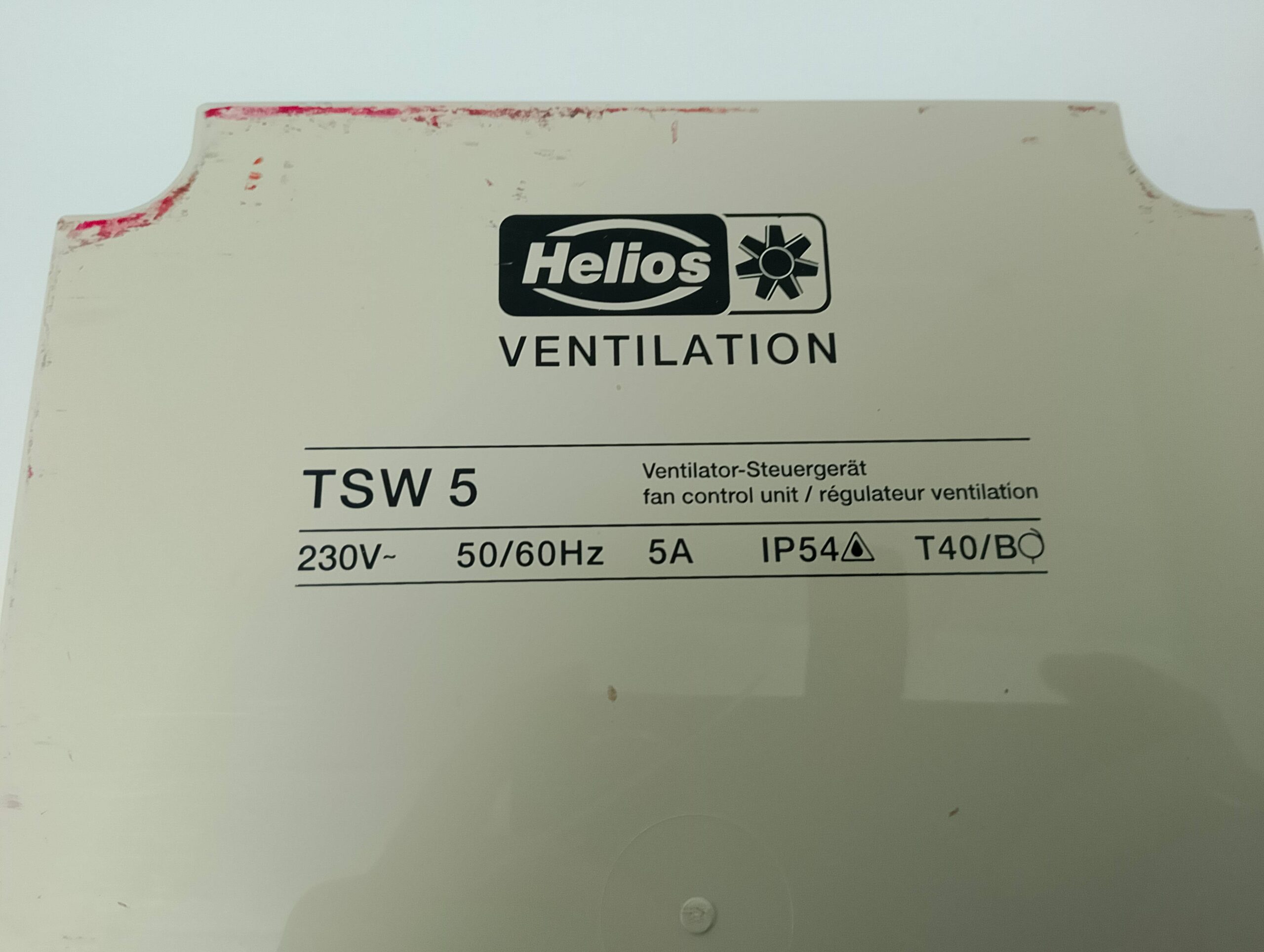 Helios Ventilator Steuerung TSW5 230V~ 50/60Hz, 5A, IP54, T40/B, TSW5,0 1497.001 PC4201 – Bild 2