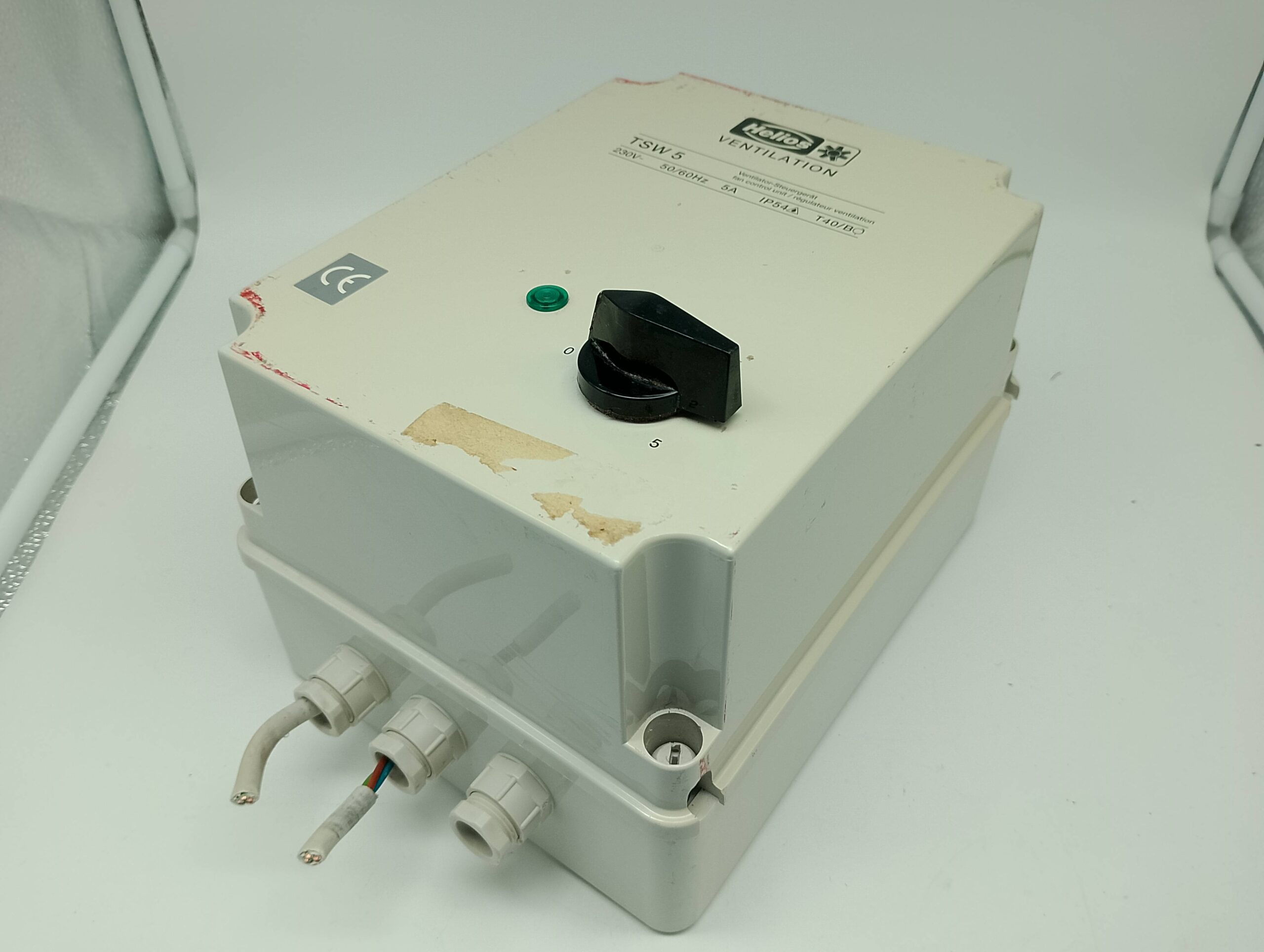 Helios Ventilator Steuerung TSW5 230V~ 50/60Hz, 5A, IP54, T40/B, TSW5,0 1497.001 PC4201 – Bild 4