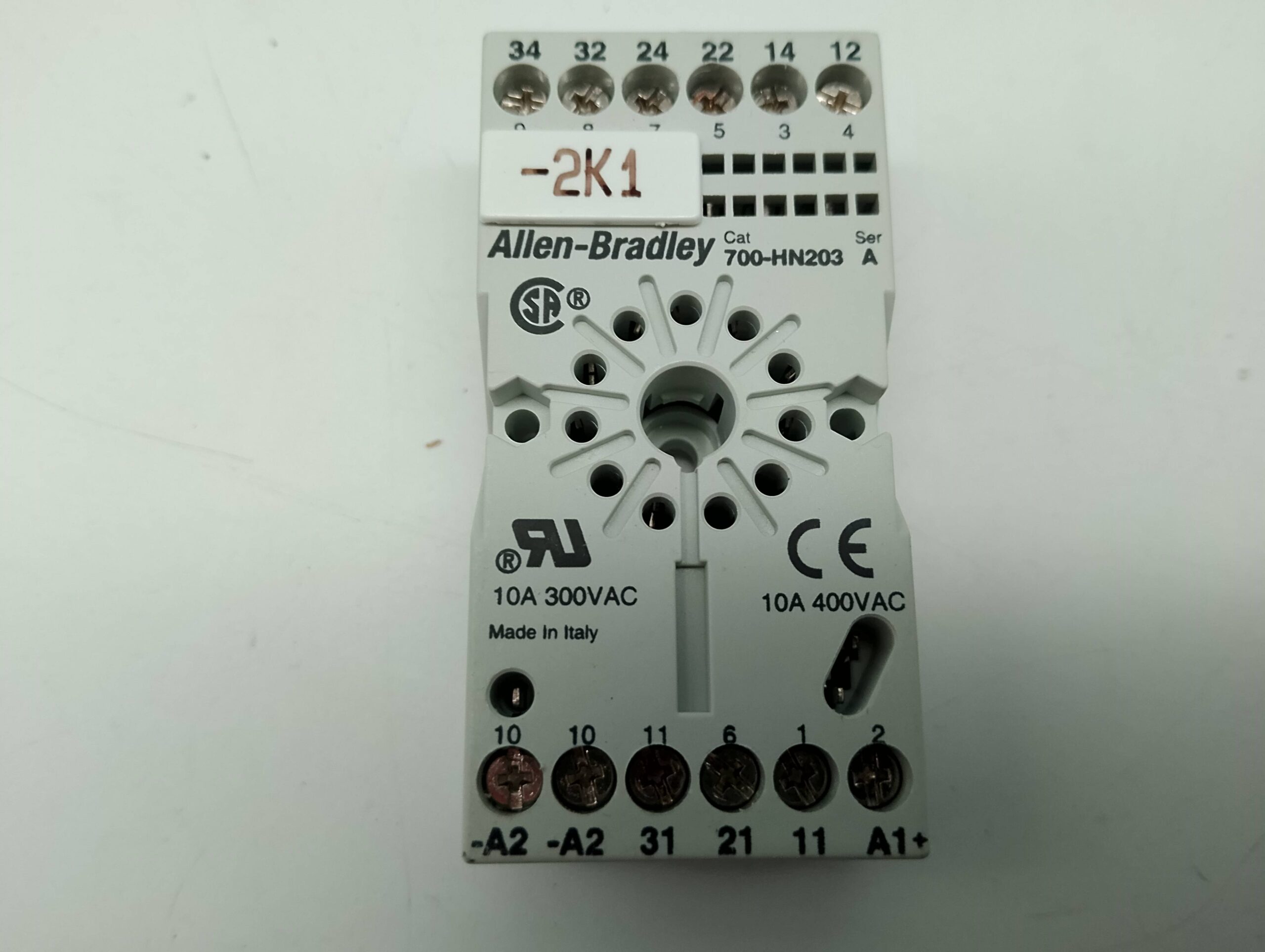 AB Allen Bradley 700-HA33724-3 24VDC Relays + Sockel 700HN203 A – Bild 3