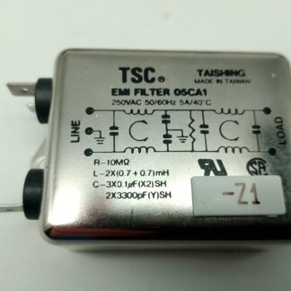 TSC EMI Filter 05CA1 250VAC 50/60Hz 5A/40°C