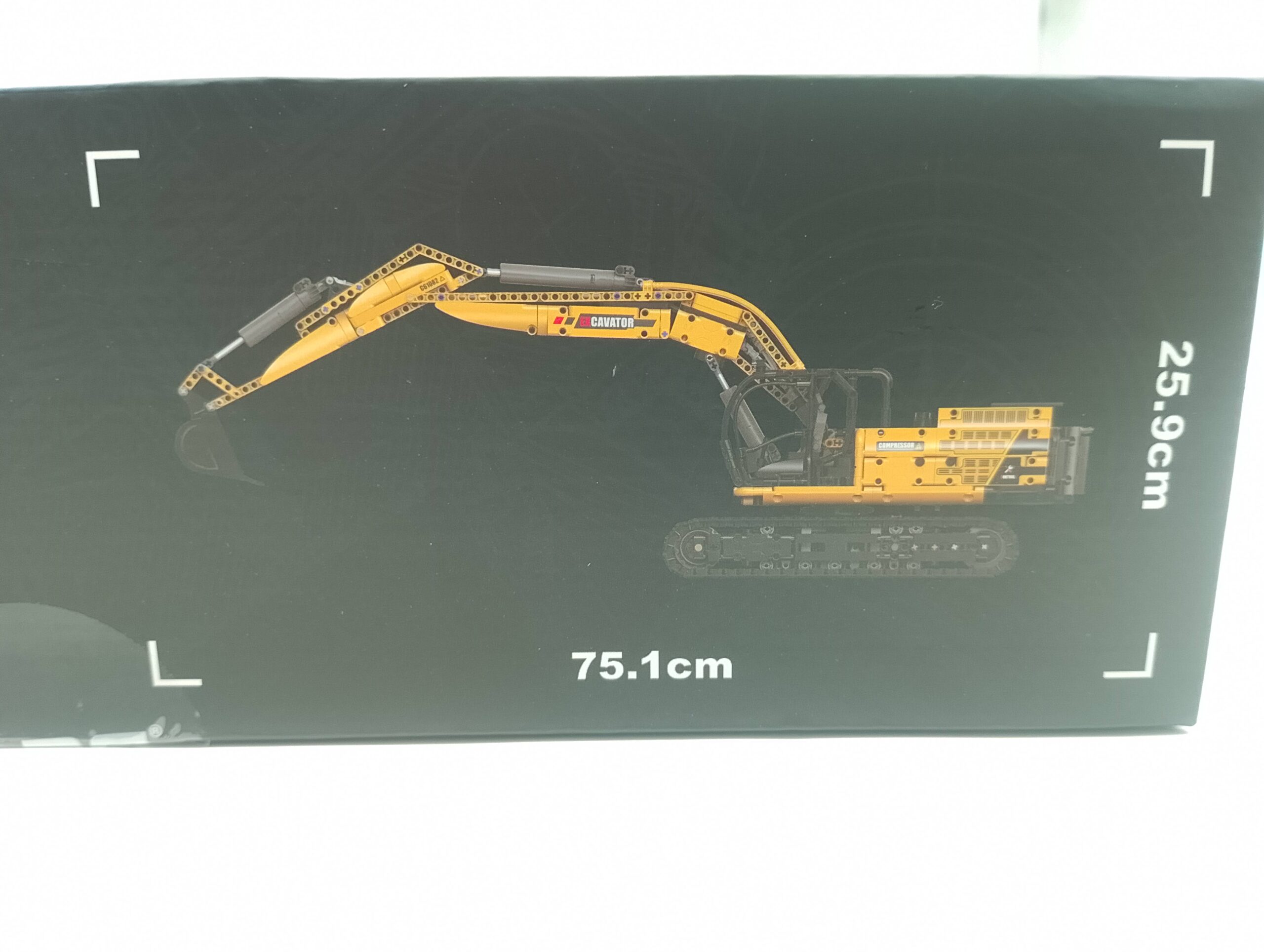 Cada C61082W Bagger dynamischer Version, Motor und Fernbedienung – Bild 5