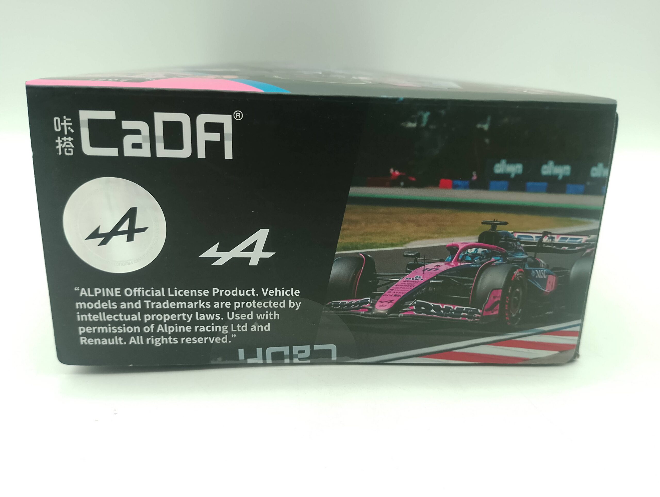 CaDA C55024W BWT Alpine F1 Team A525 1/24 statisch – Bild 4
