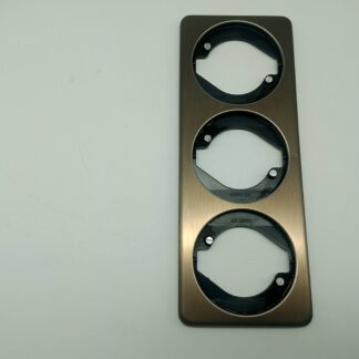 Berker 21511 Modul MB Starpoint Bronze 3fach Rahmen senkrecht