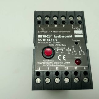 Kriwan INT70-2U Motorschutz Auslösegerät Art.Nr. 52A170 AC 50/60Hz 220V Ersatzteil