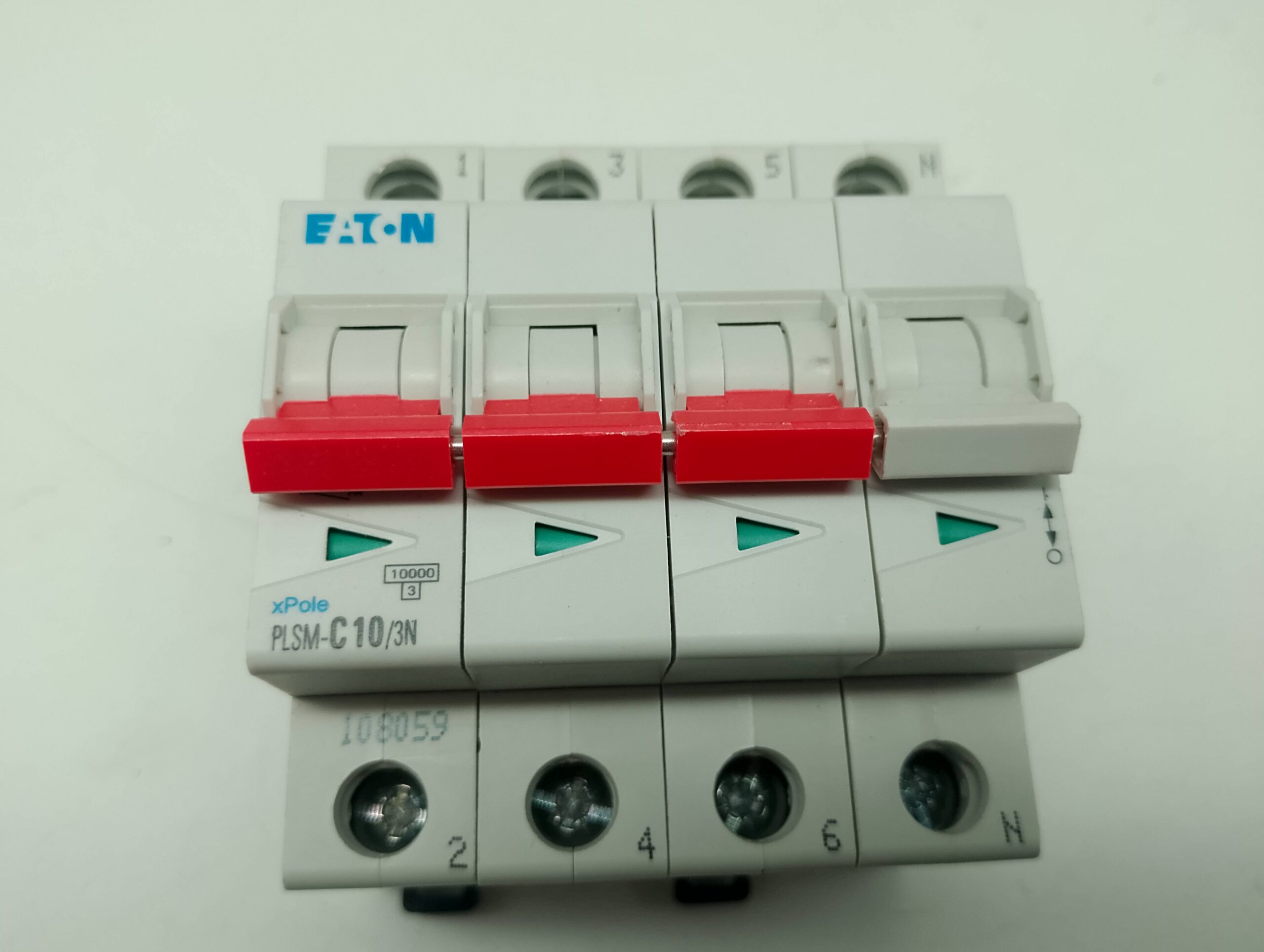 Eaton PLSM-C10/3N Sicherungsautomat 108059 10kA