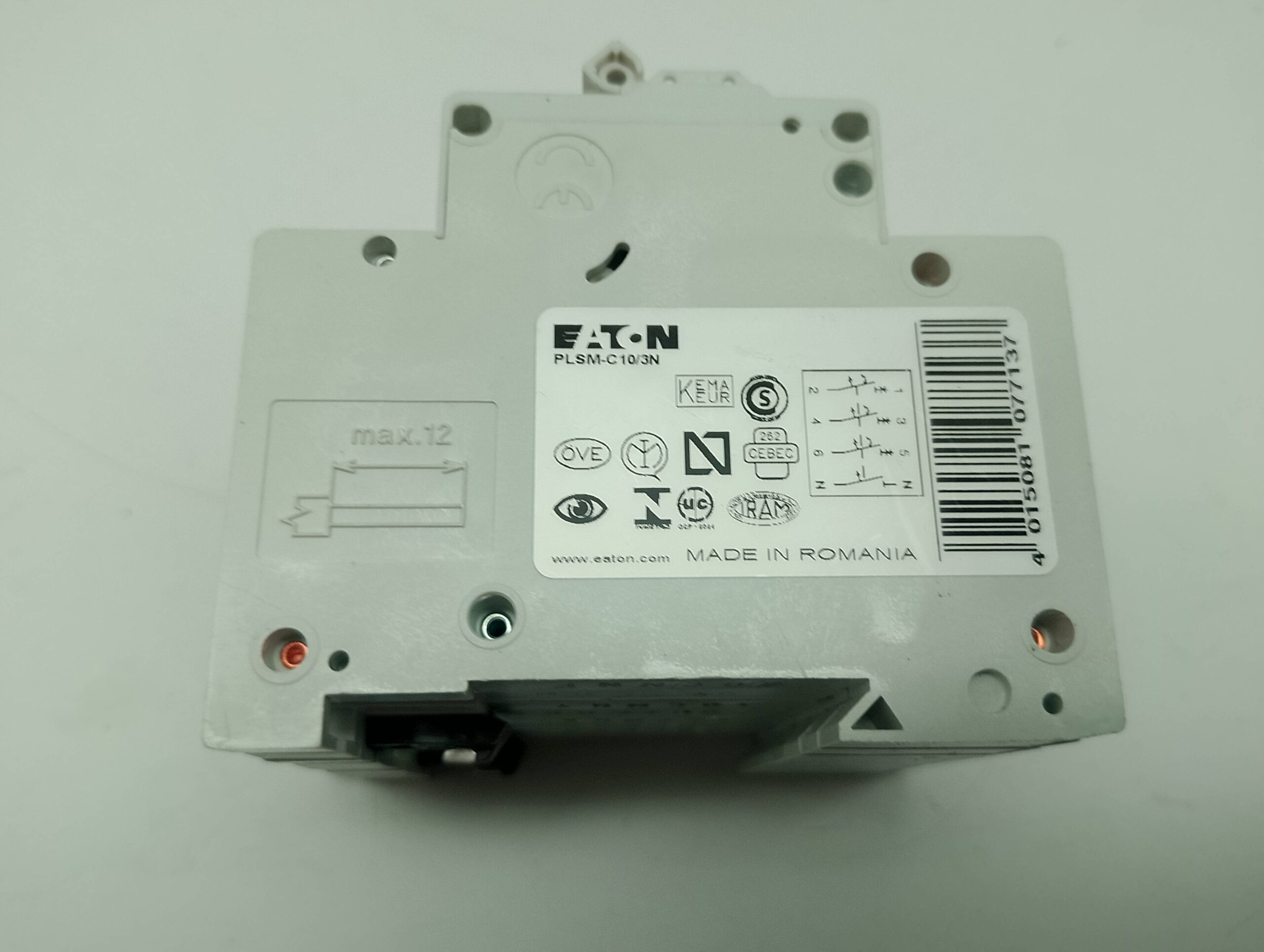 Eaton PLSM-C10/3N Sicherungsautomat 108059 10kA – Bild 2