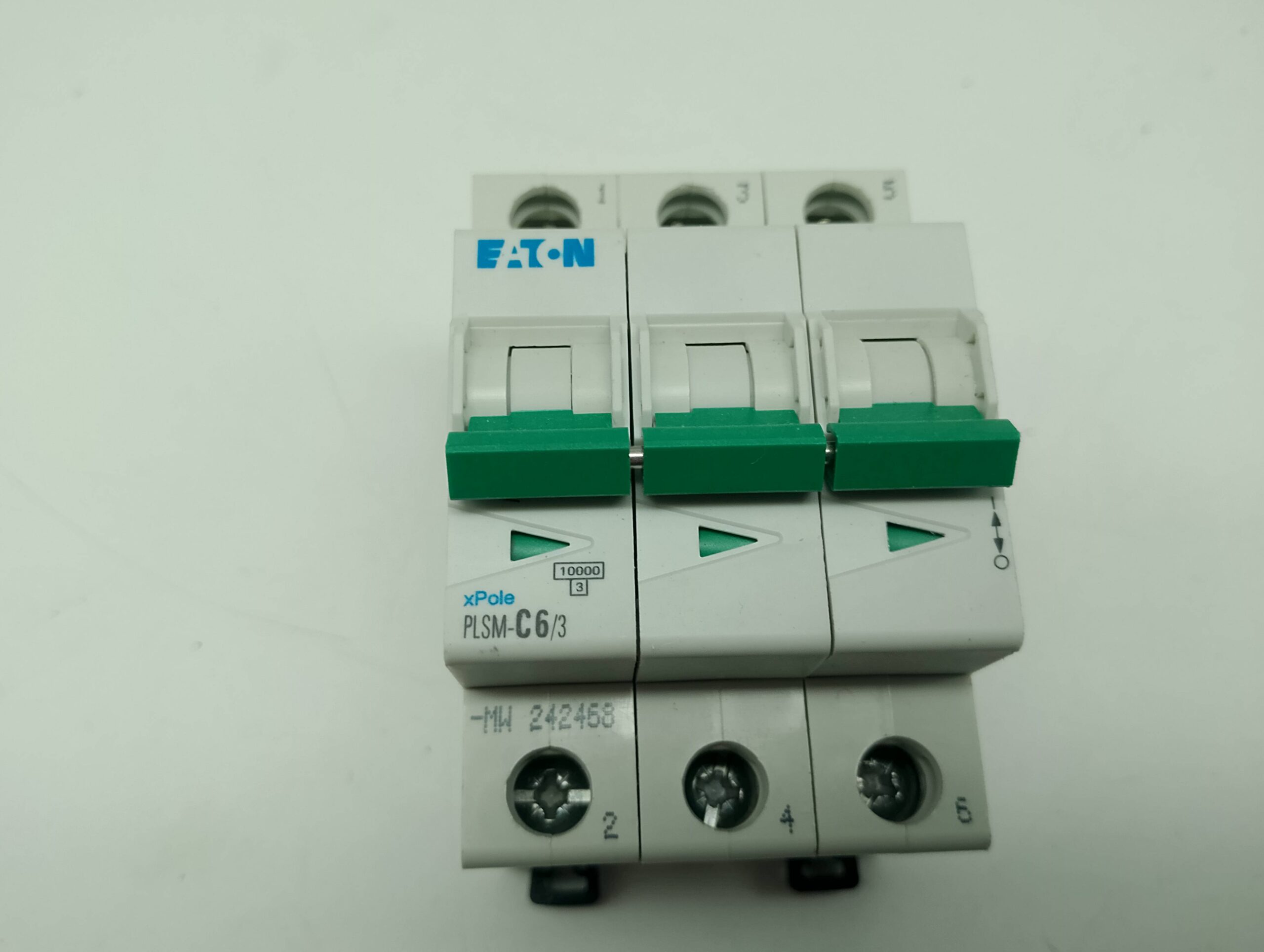 Eaton PLSM C6/3 Sicherungsautomat MW242468 kA10