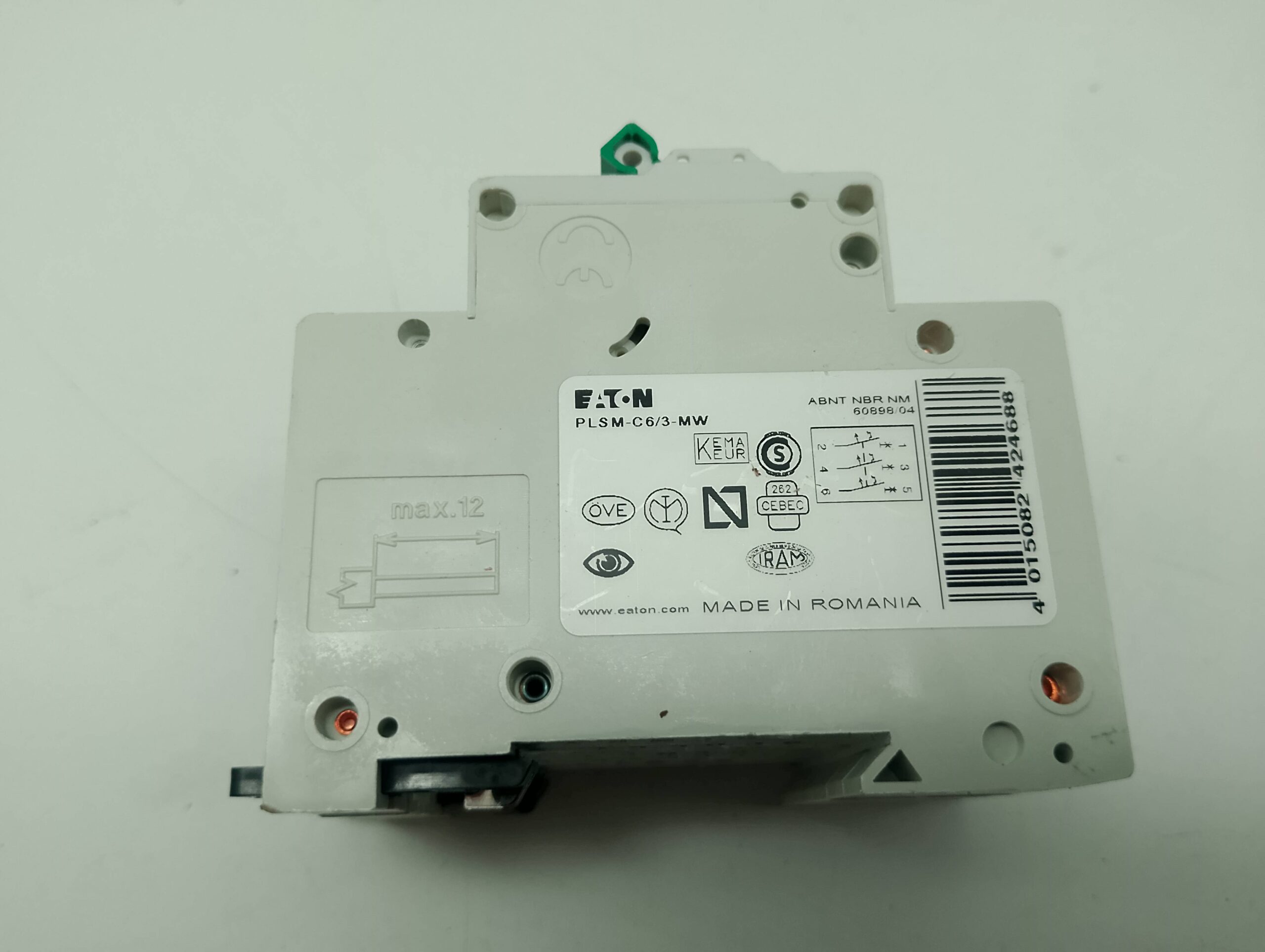 Eaton PLSM C6/3 Sicherungsautomat MW242468 kA10 – Bild 2