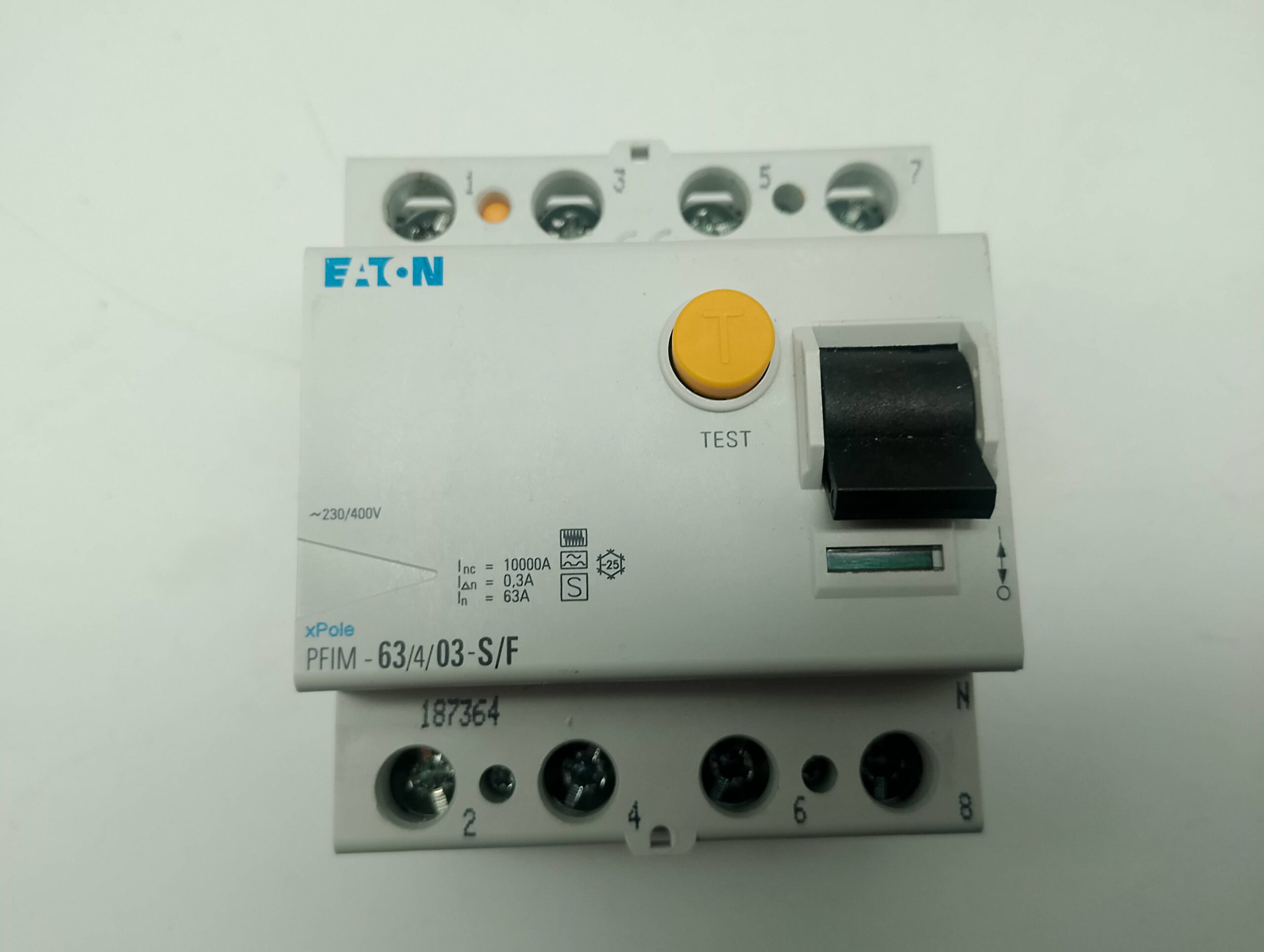 Eaton PFIM-63/4/03-S/F 187364 , FI, Schutzschalter