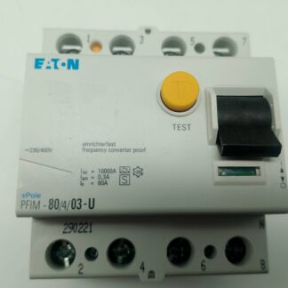 Eaton PFIM-80/4/03-U 290221 FI, Schutzschalter
