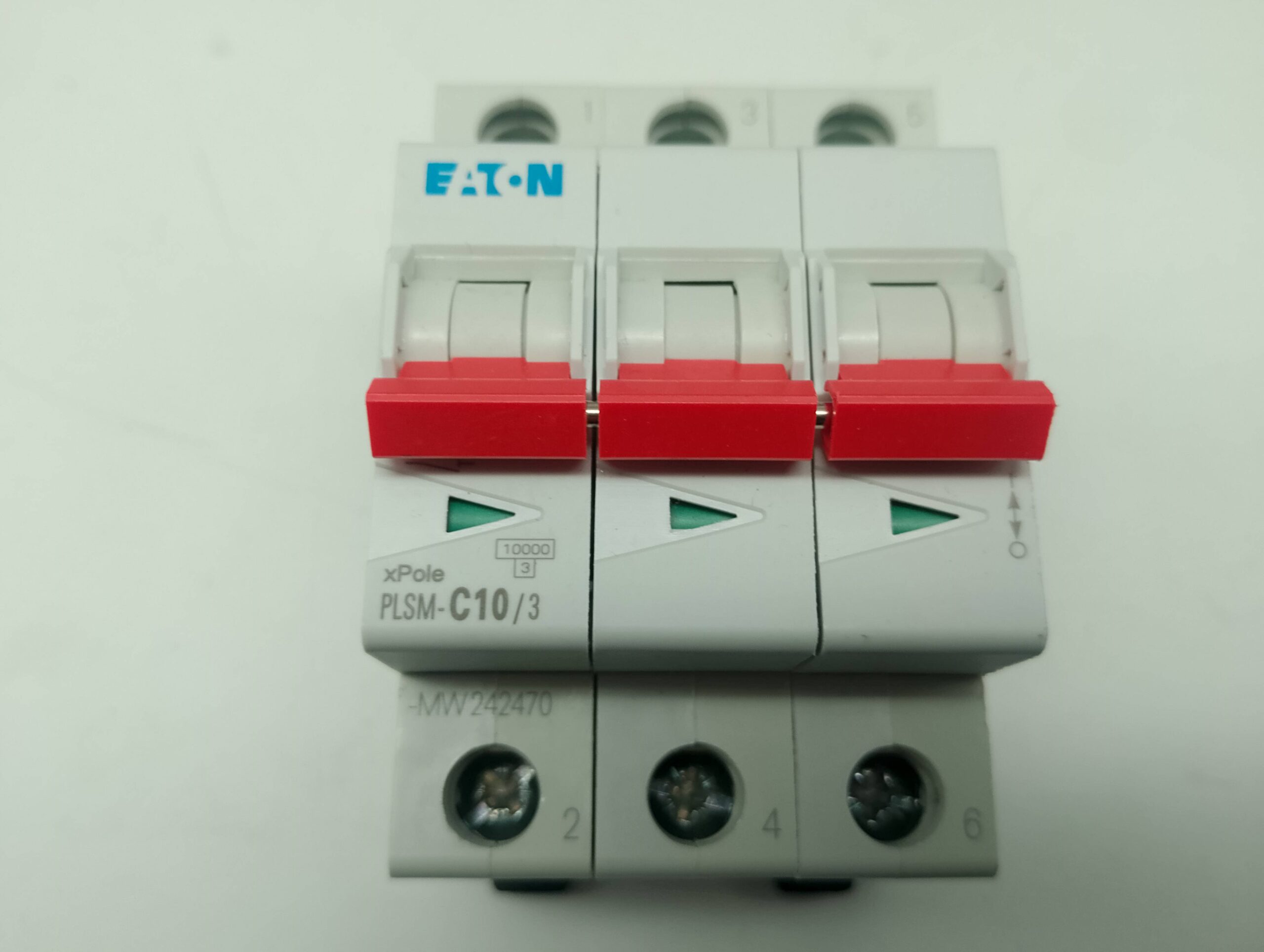 Eaton PLSM C10/3 Sicherungsautomat MW242470 kA10