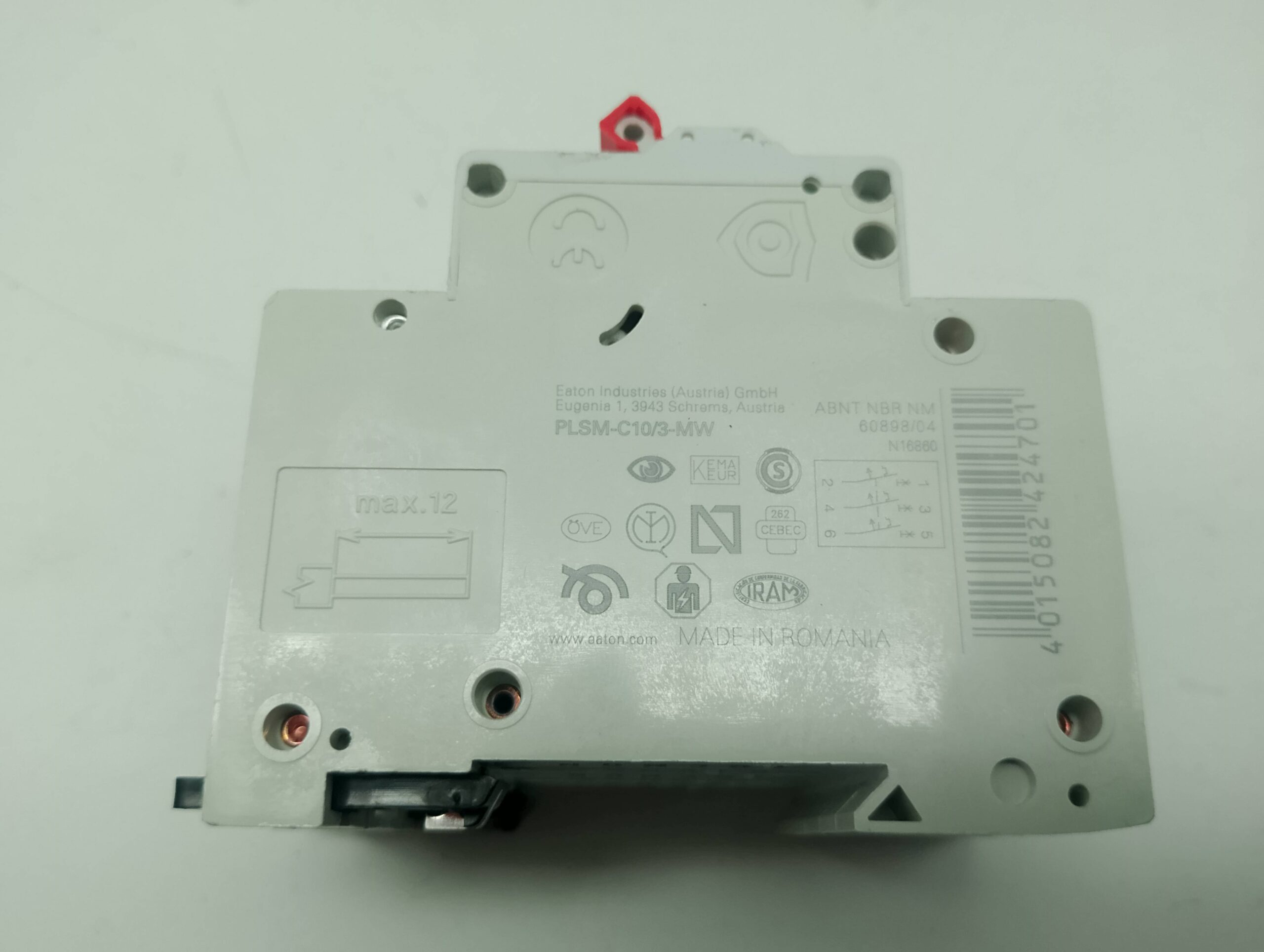 Eaton PLSM C10/3 Sicherungsautomat MW242470 kA10 – Bild 3