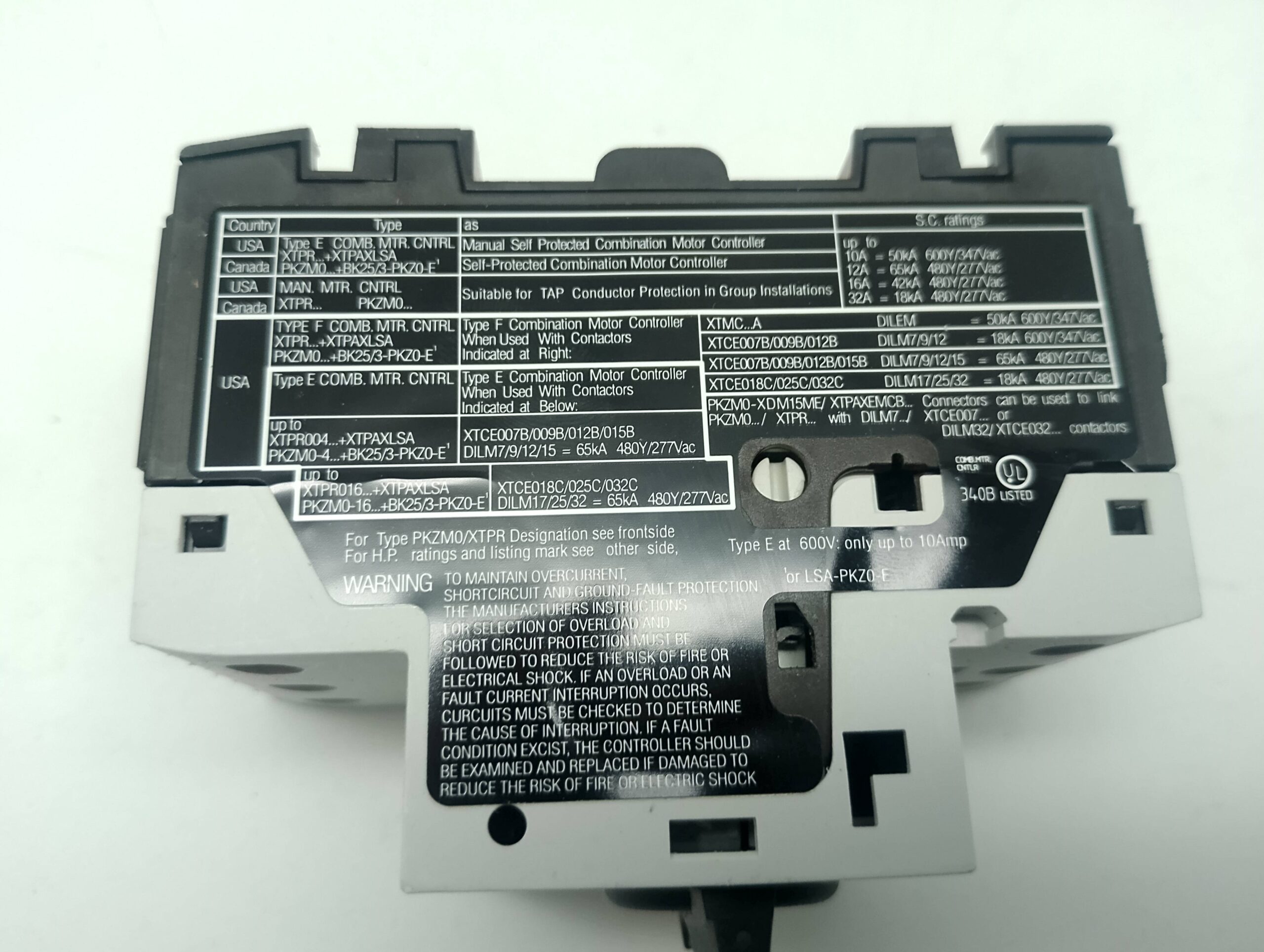 Eaton PKZM0-1,6 XTPR1P6BC1 Motorschutzschalter 1-1,6A – Bild 4