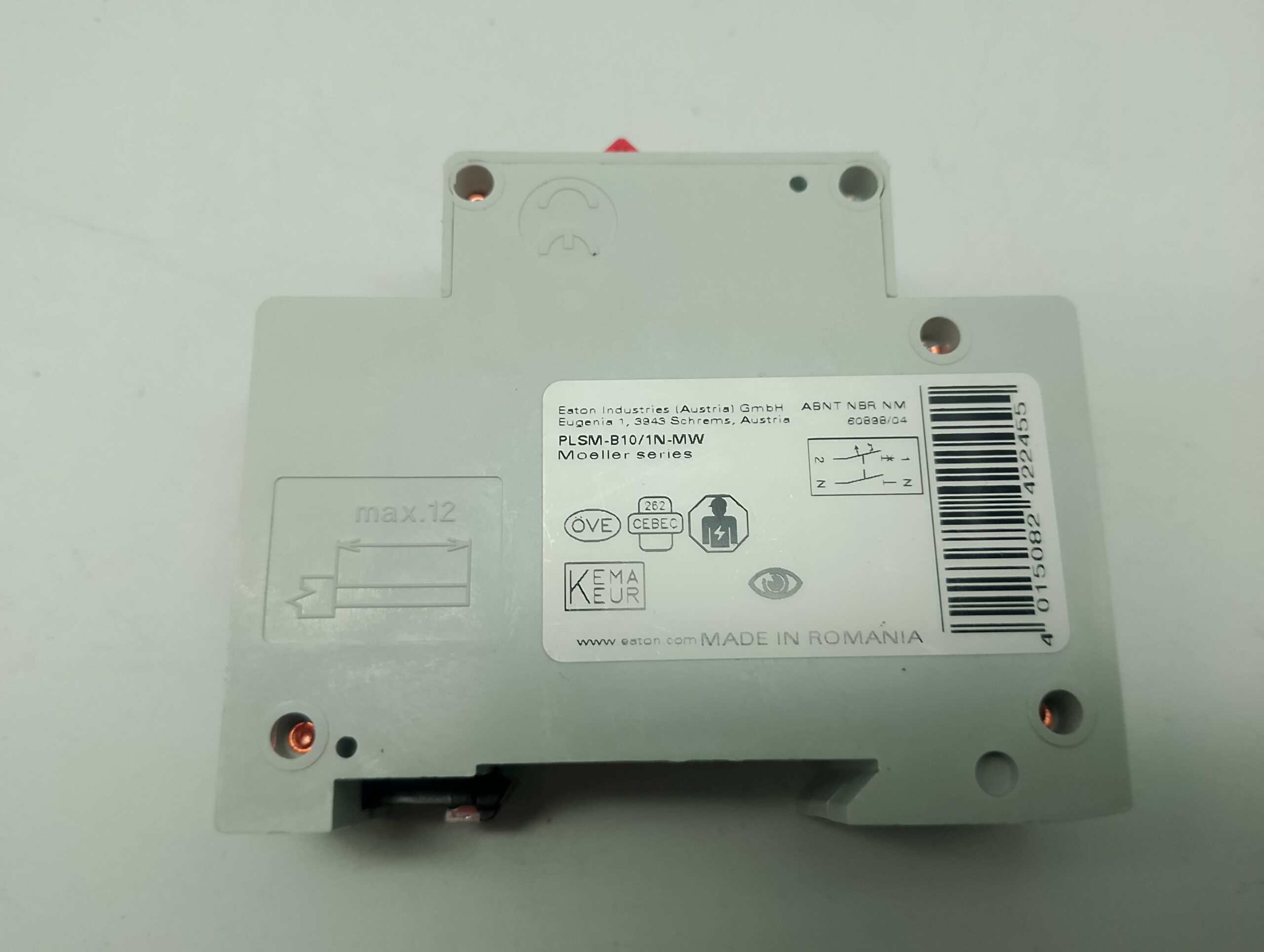 Eaton PLSM-B10/1N Sicherungsautomat MW242245 – Bild 2