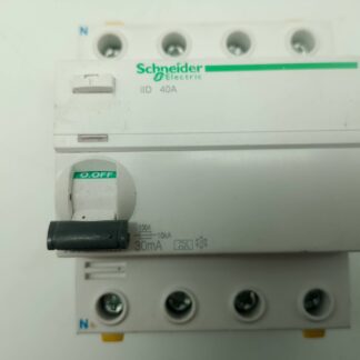 Schneider Electric 40A 30mA A9Z81440 FI, Schutzschalter