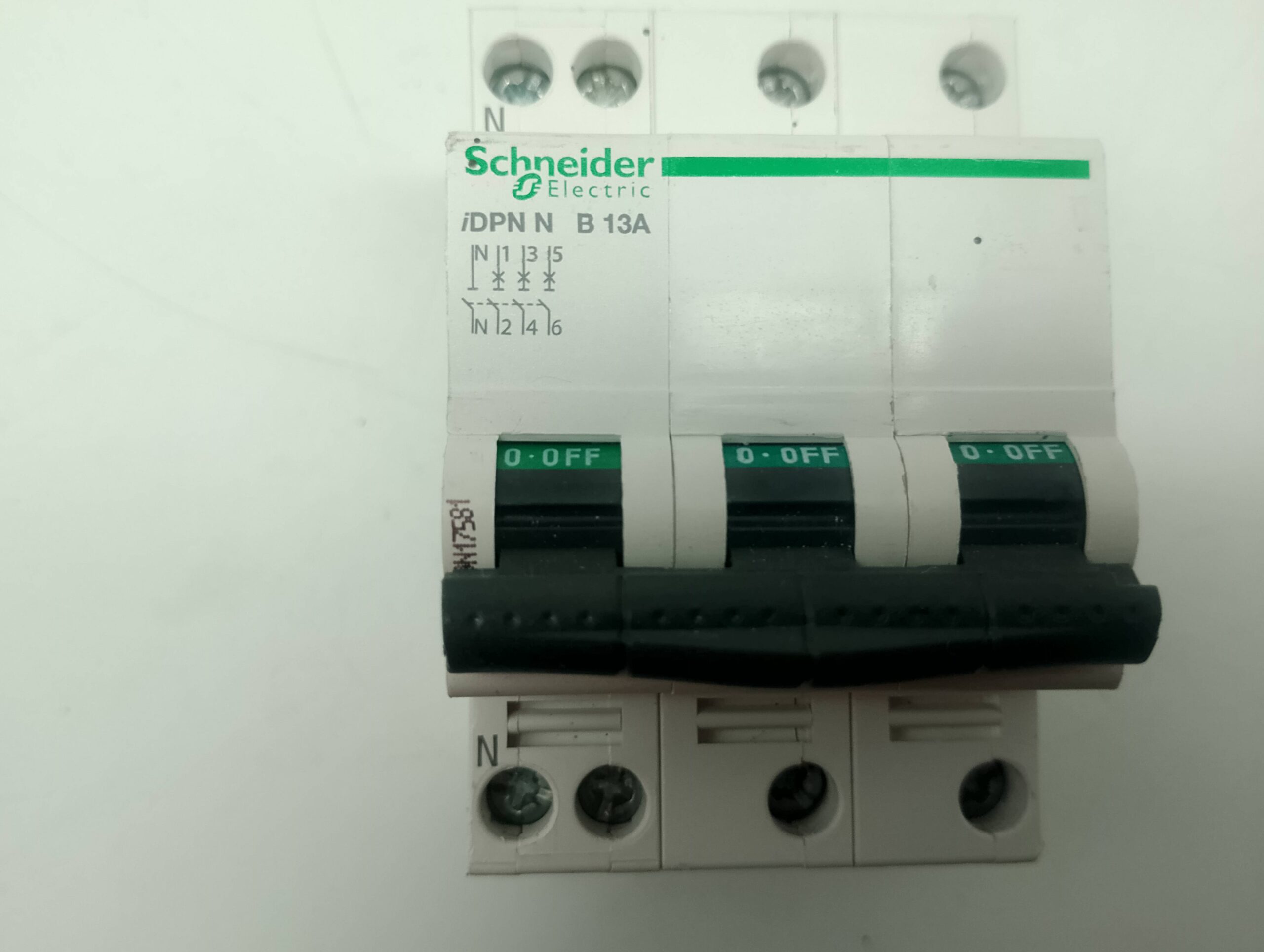 Schneider Electric B13 Sicherungsautomat 3pol. A9N17581