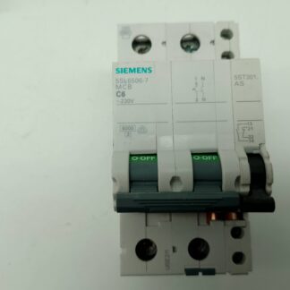 Siemens 5SL6506-7MCB C6 Sicherungsautomat + Hilfsschalter 5ST3010