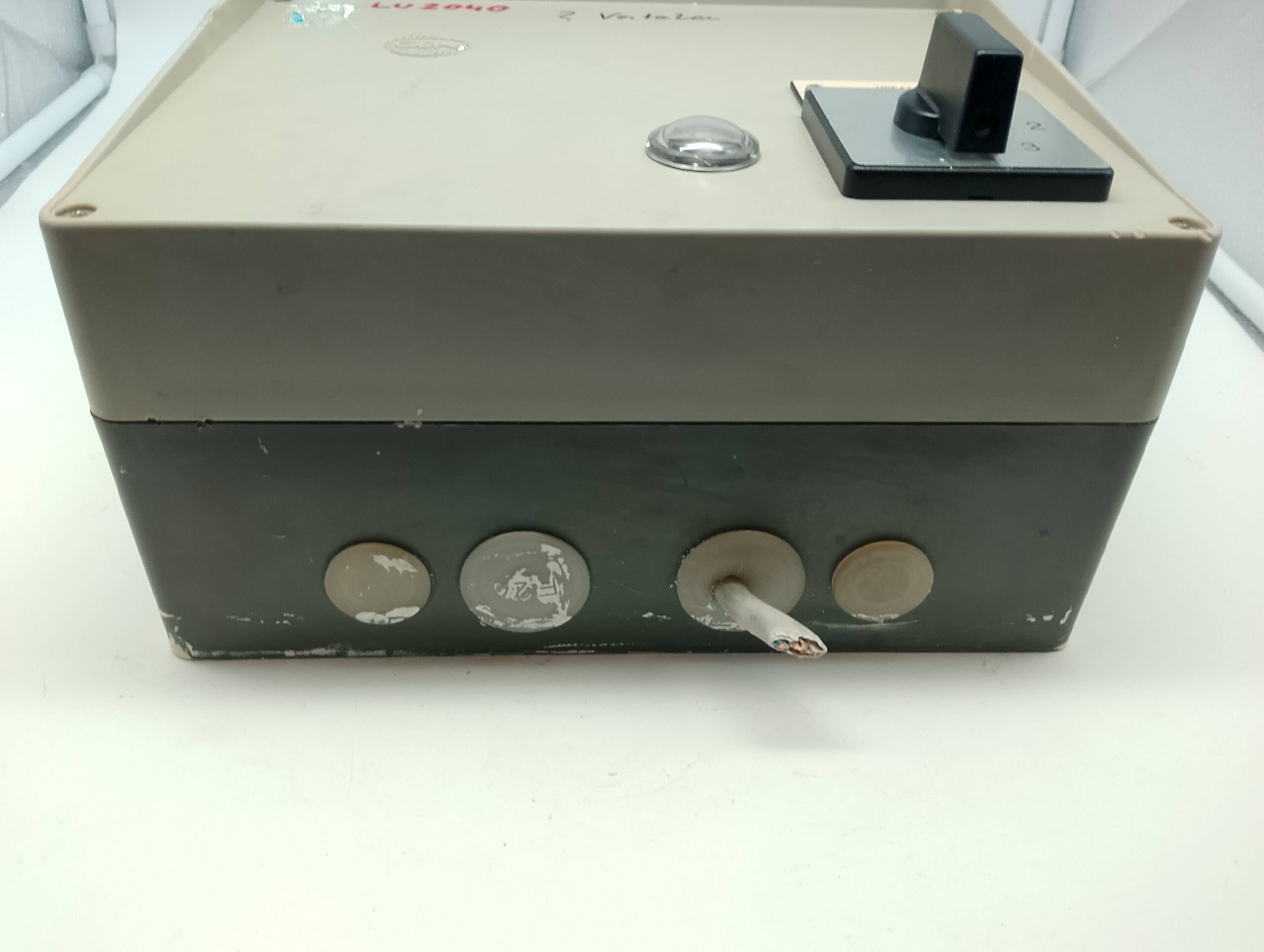 Gea Happel Typ 984.700, 3x 380V mit 3 Stufen Schalter Lüfter/Heizung Steuerung, Ersatzteil – Bild 3