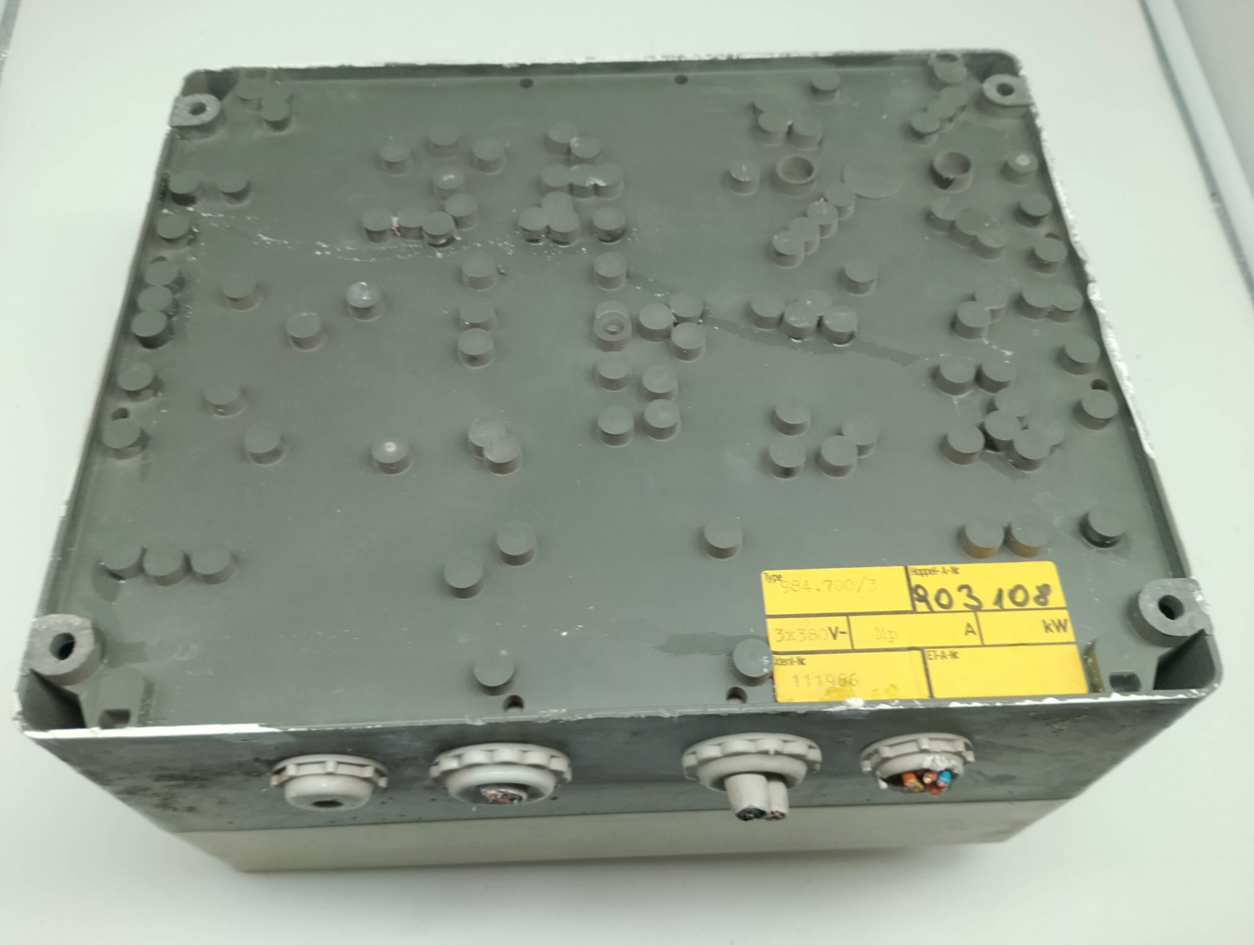 Gea Happel Typ 984.700, 3x 380V mit 3 Stufen Schalter Lüfter/Heizung Steuerung, Ersatzteil – Bild 6