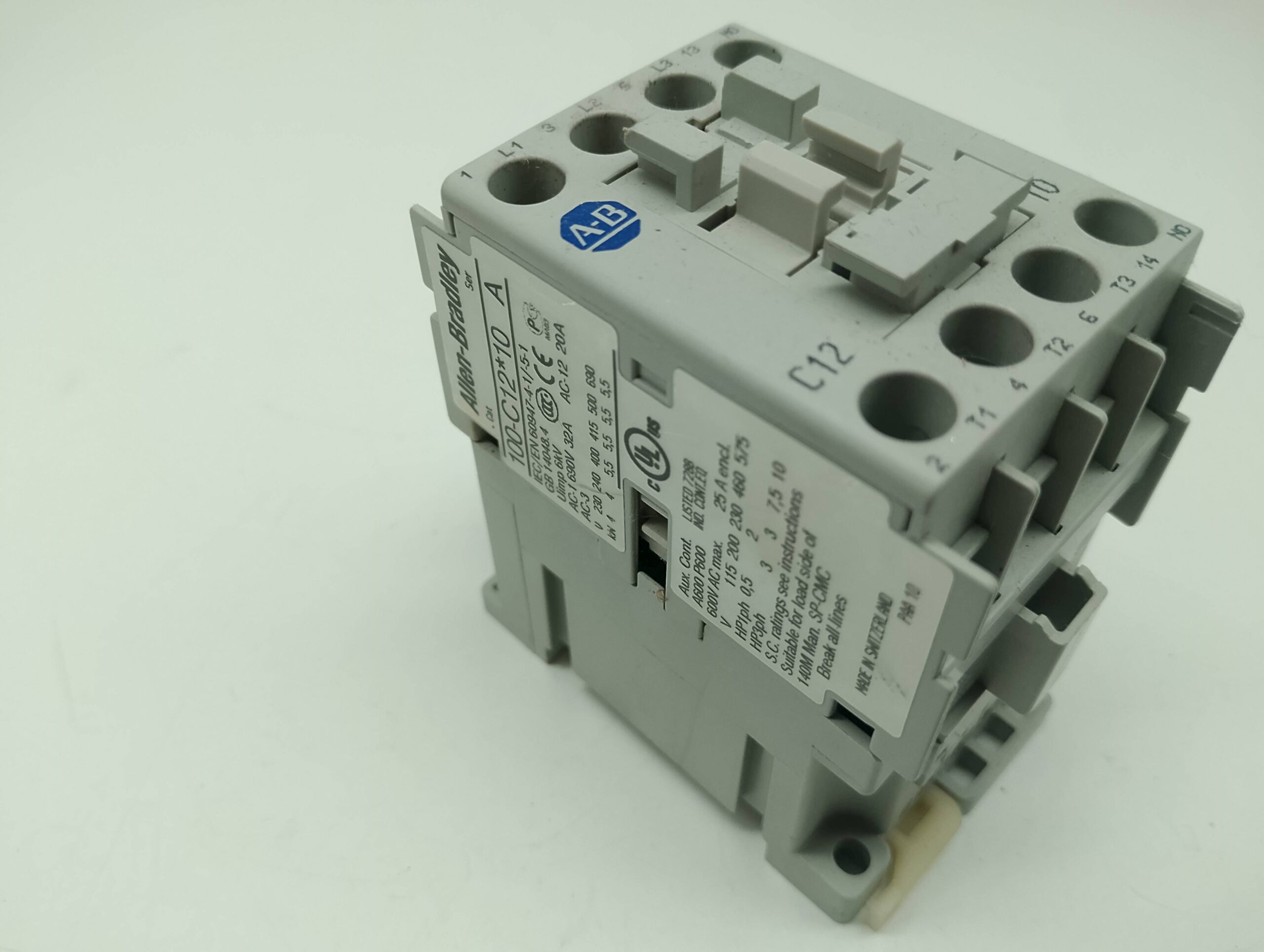 AB Allen Bradley Schütz 100-C12*10A 230V 50/60Hz – Bild 5