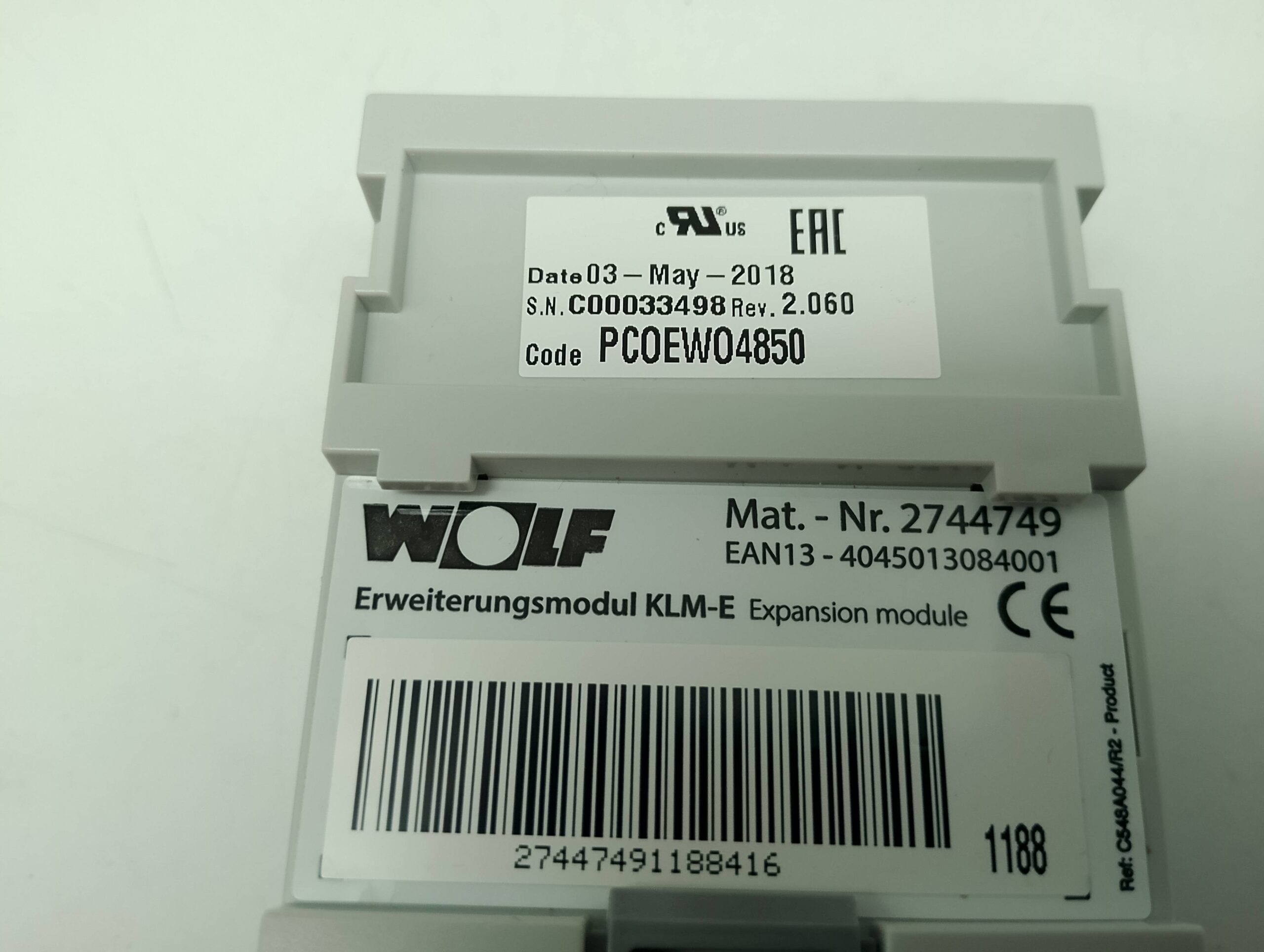 Wolf KLM-E Erweiterungsmodul Mat.-Nr. 2744749 – Bild 6