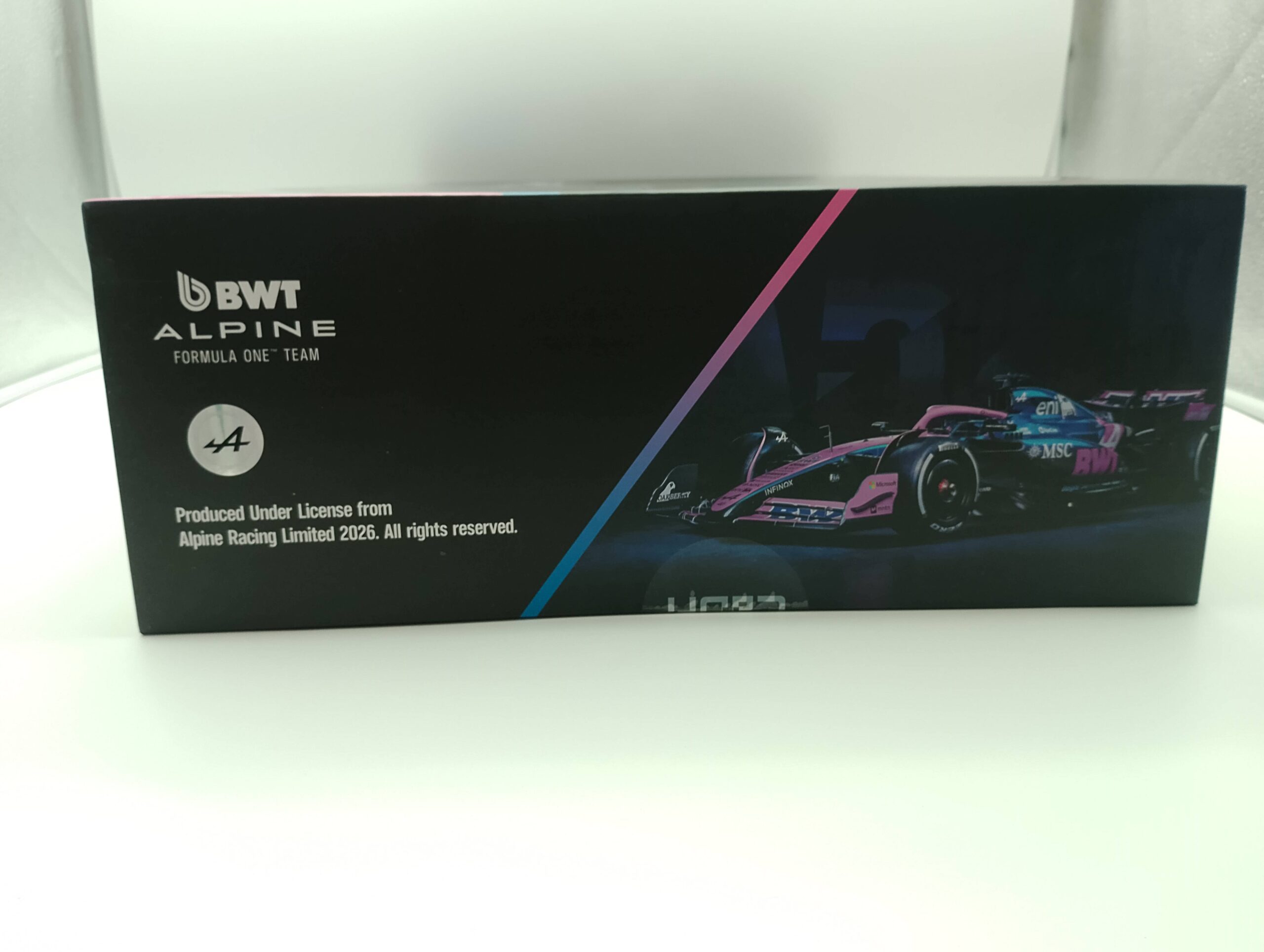 CaDA C64012W BWT Alpine Formel 1 Team A525 Rennauto – Bild 6